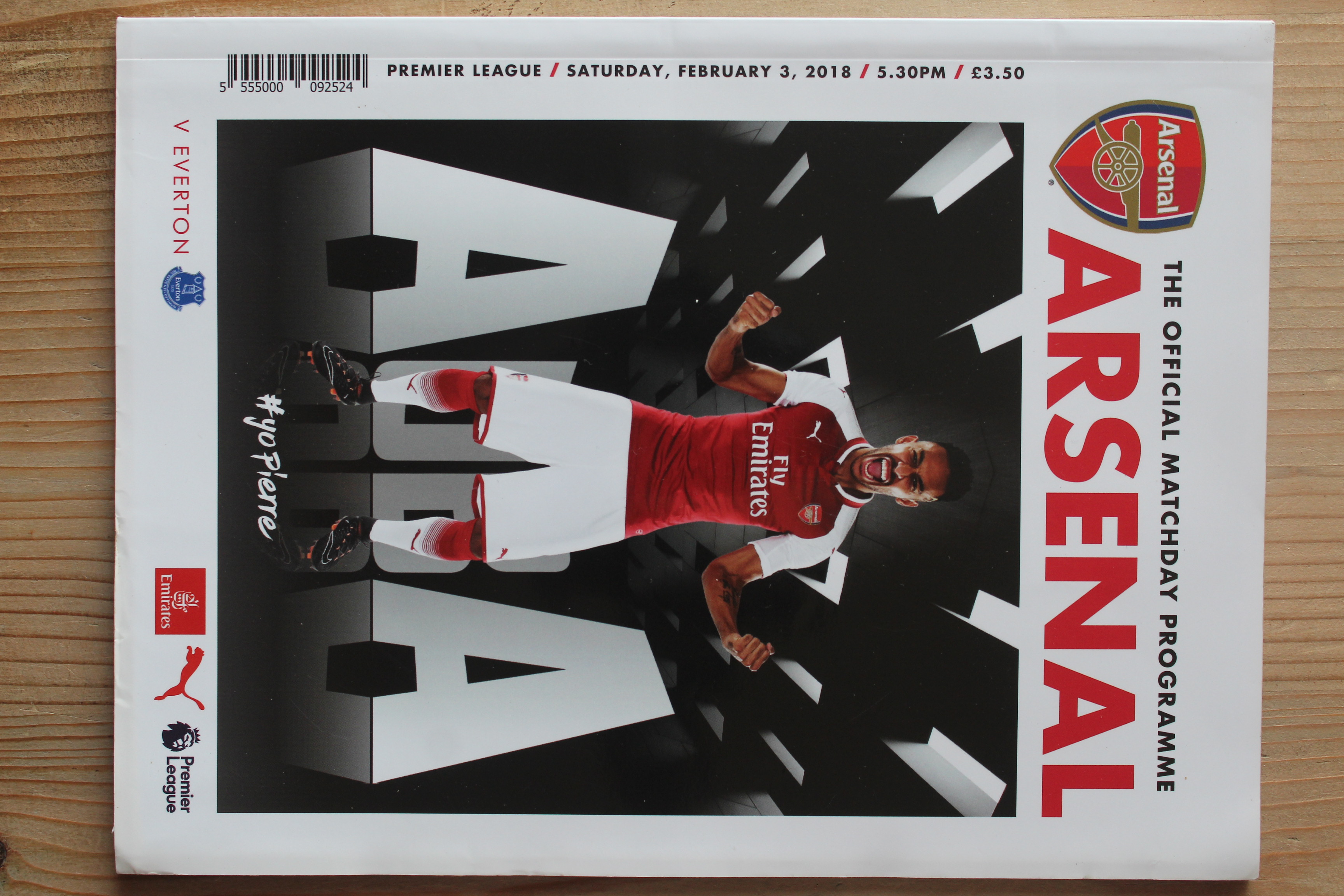 Arsenal FC v Everton FC