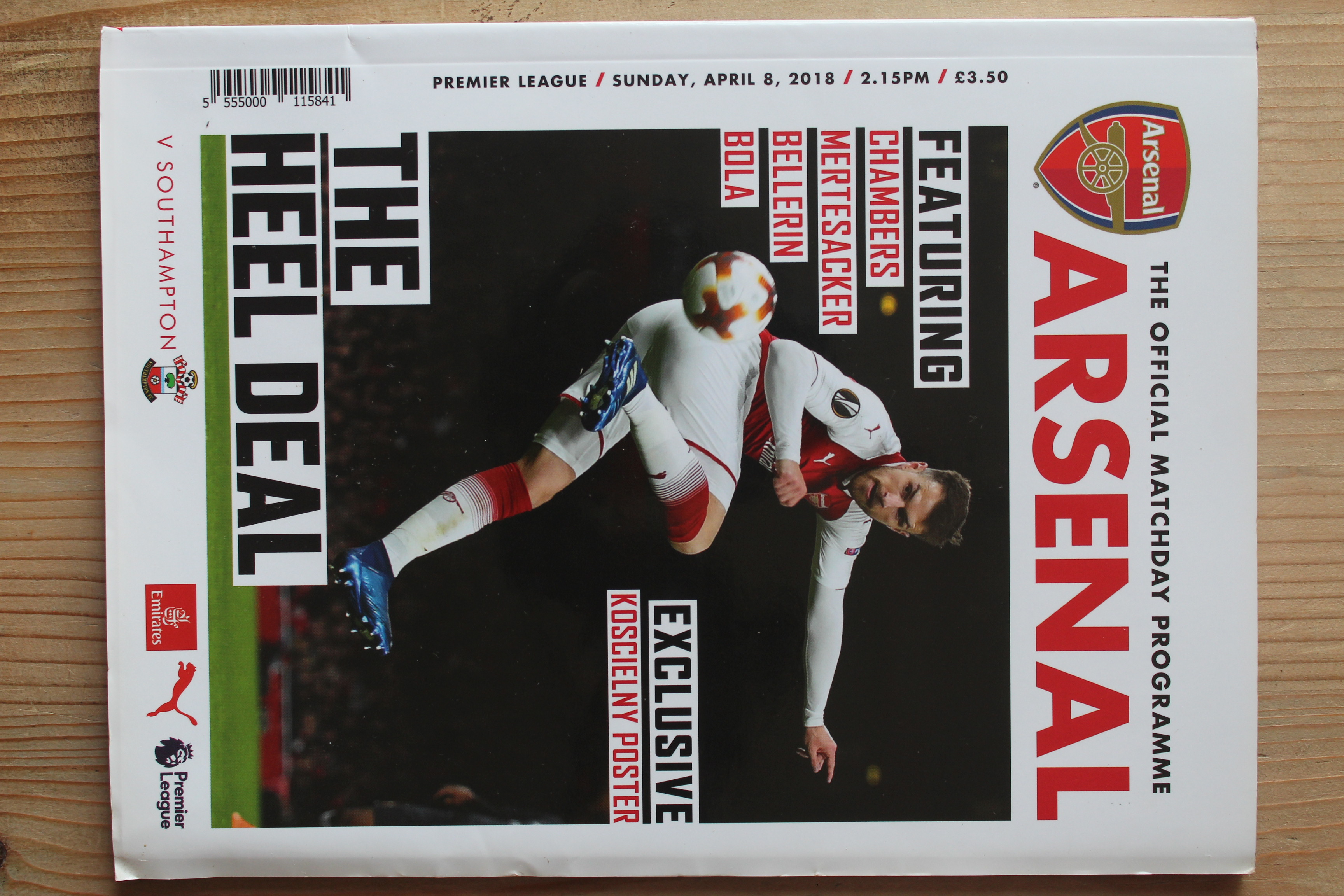 Arsenal FC v Southampton FC