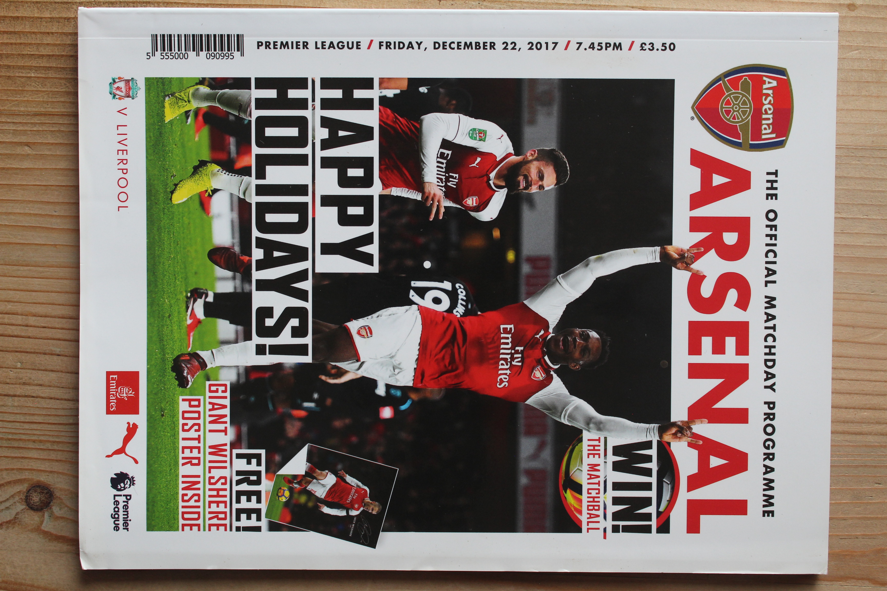 Arsenal FC v Liverpool FC