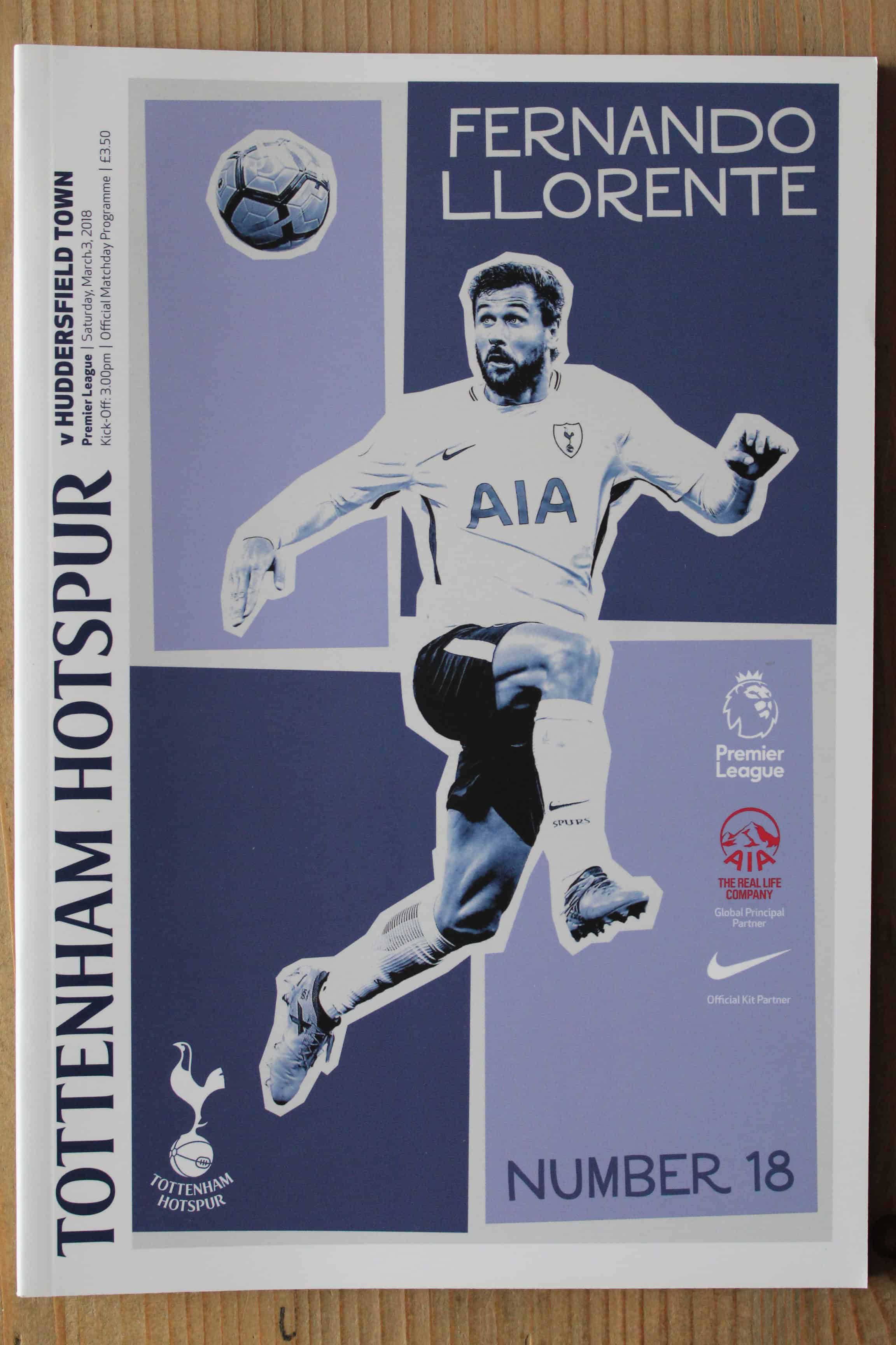 Tottenham Hotspur FC v Huddersfield Town FC