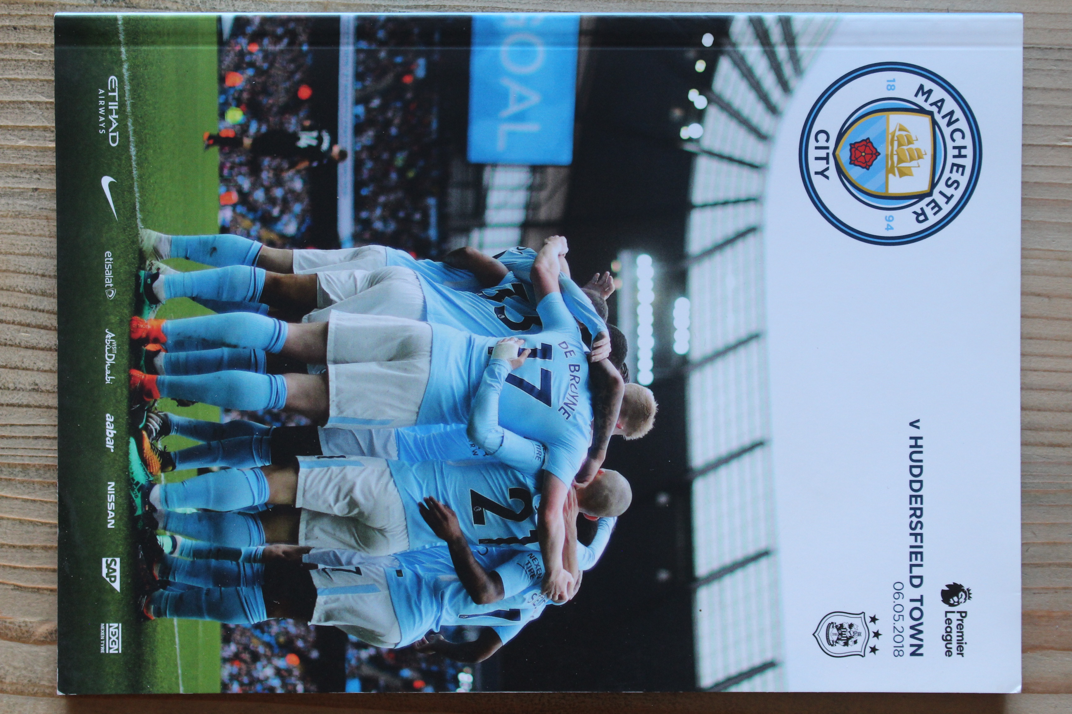 Manchester City FC v Huddersfield Town FC