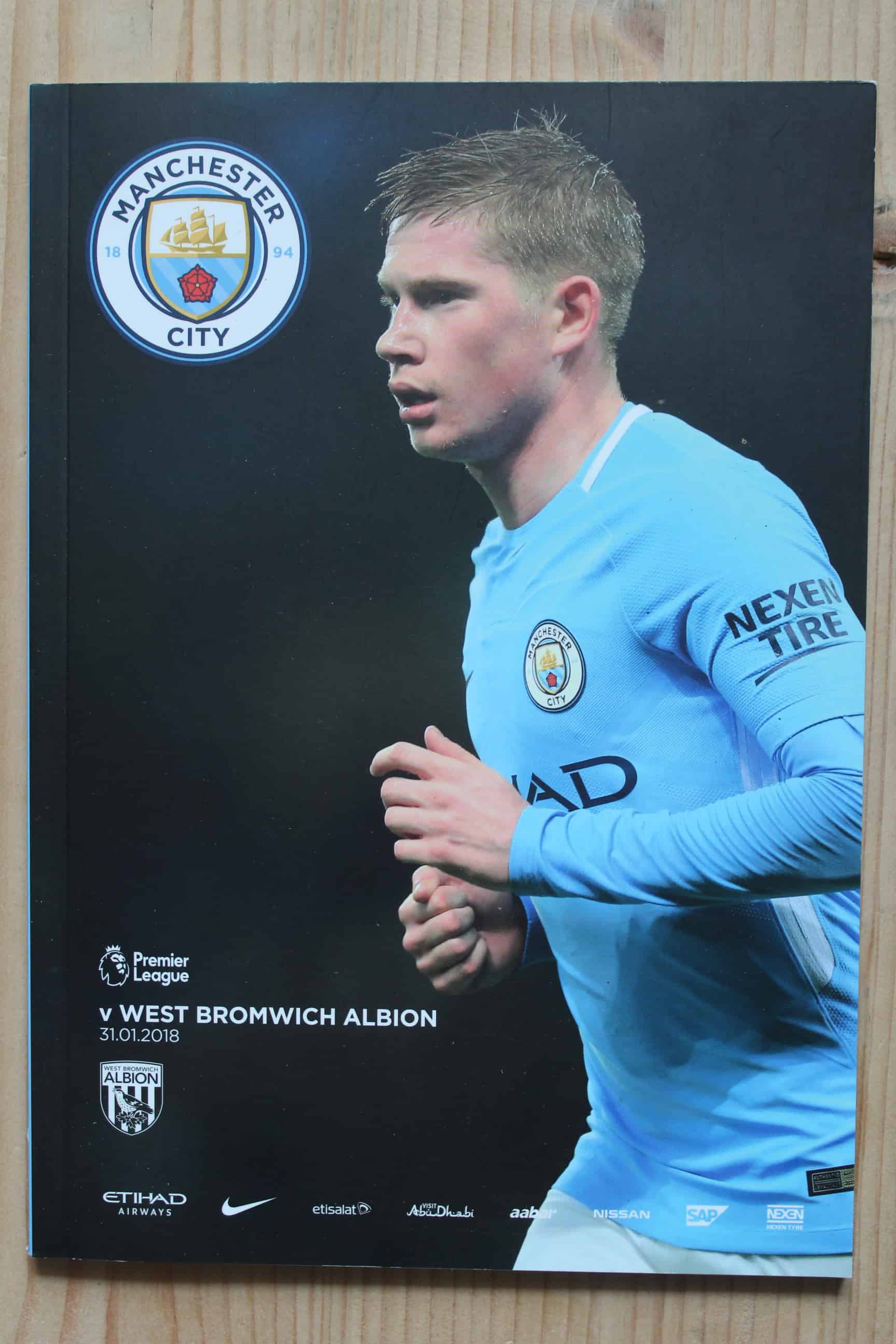 Manchester City FC v West Bromwich Albion FC 