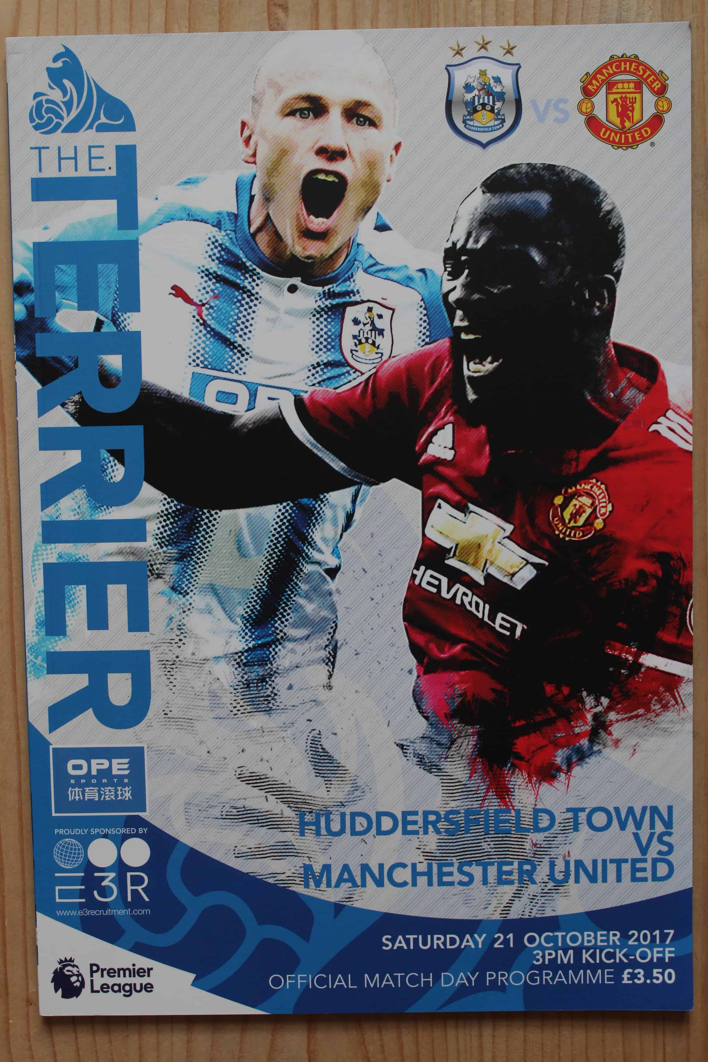 Huddersfield Town FC v Manchester United FC