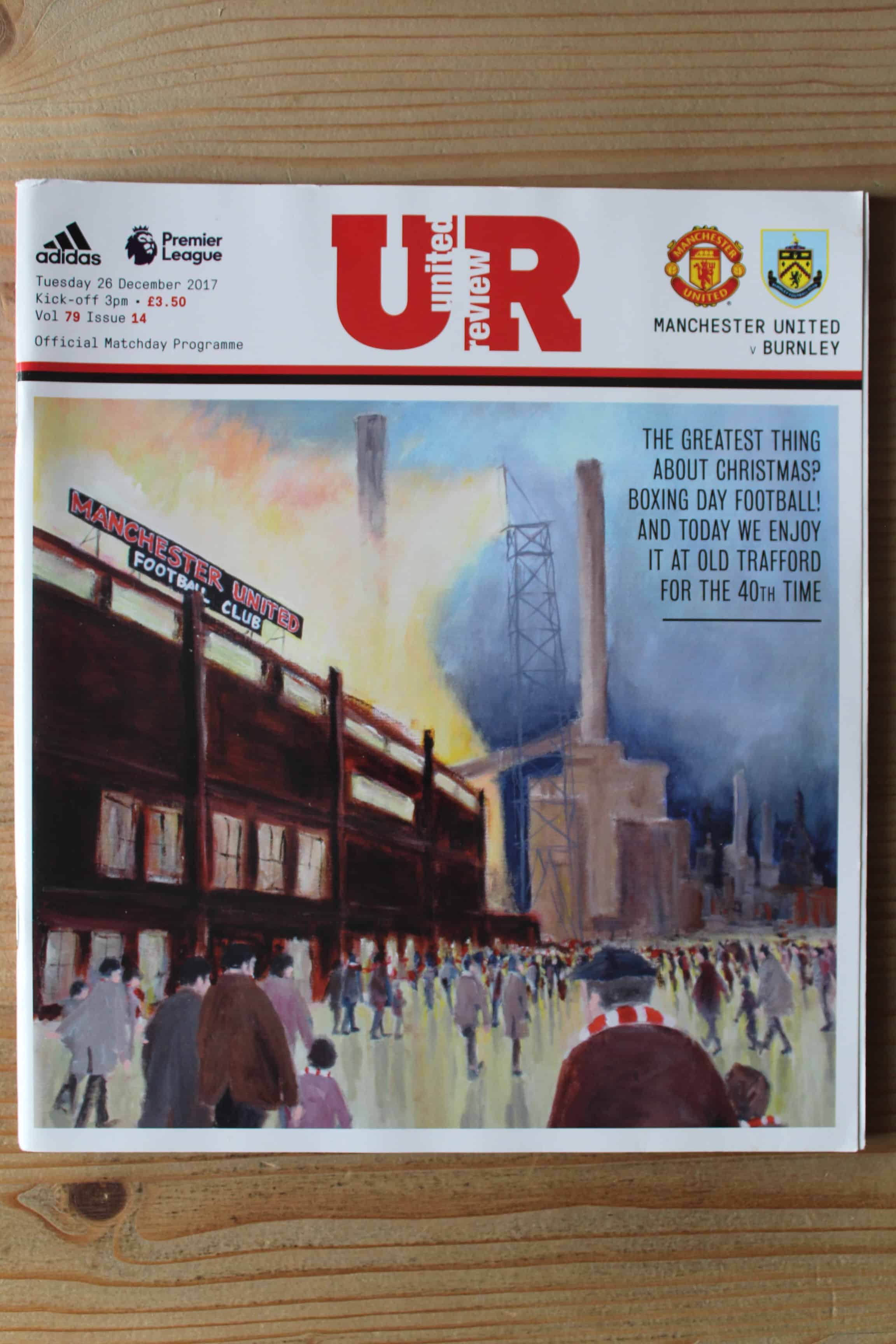 Manchester United FC v Burnley FC