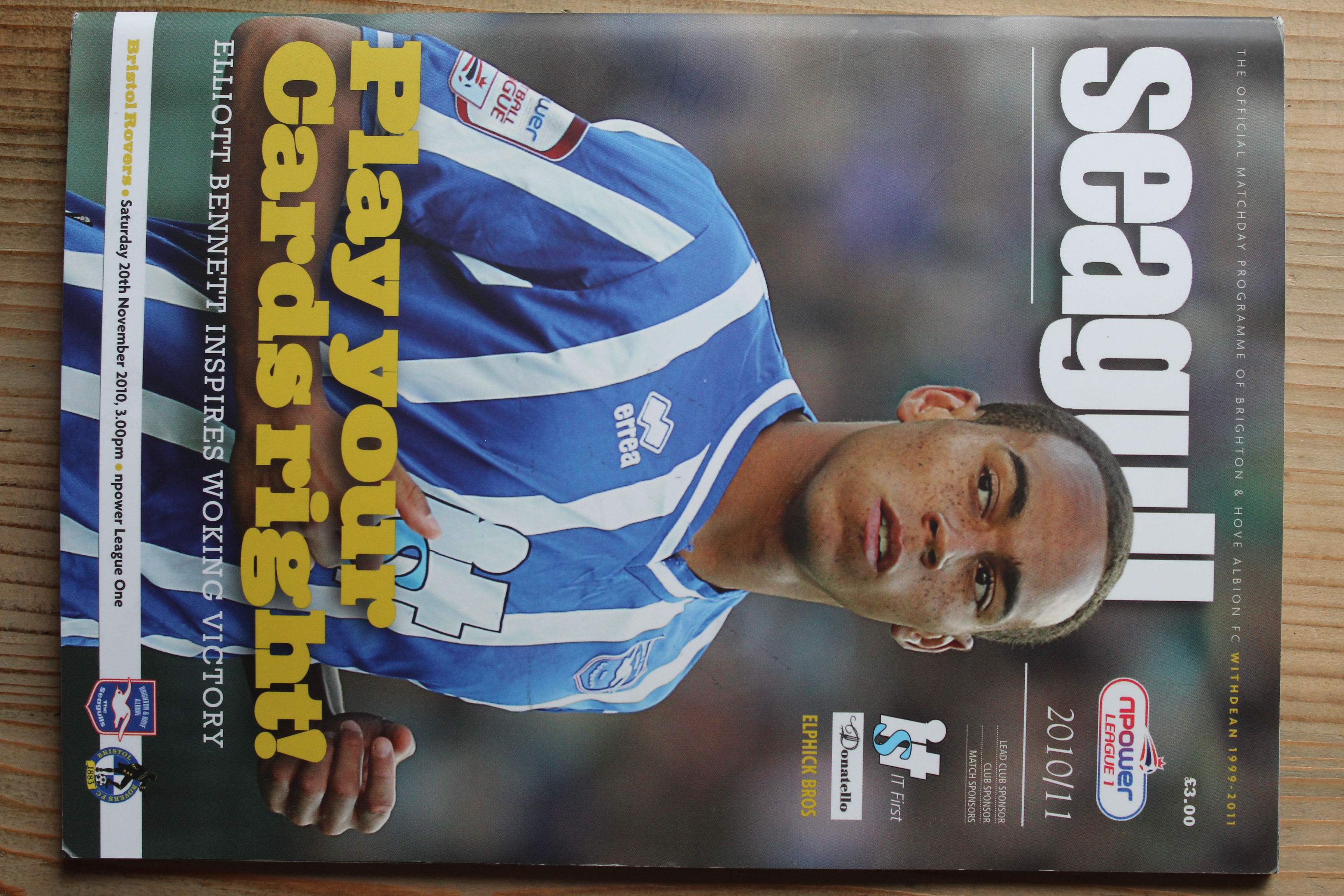 Brighton & Hove Albion FC v Bristol Rovers FC