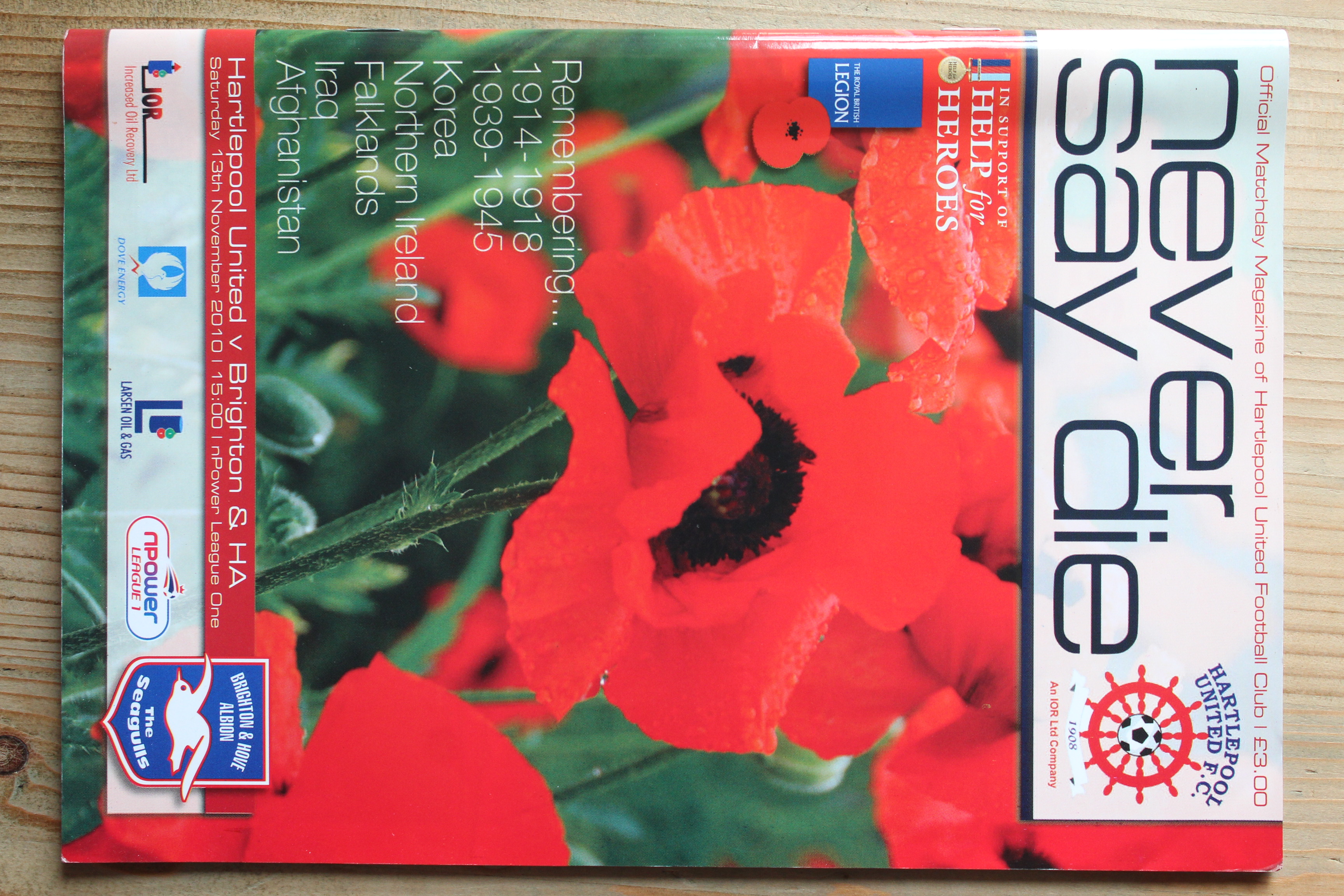 Hartlepool United v Brighton & Hove Albion FC