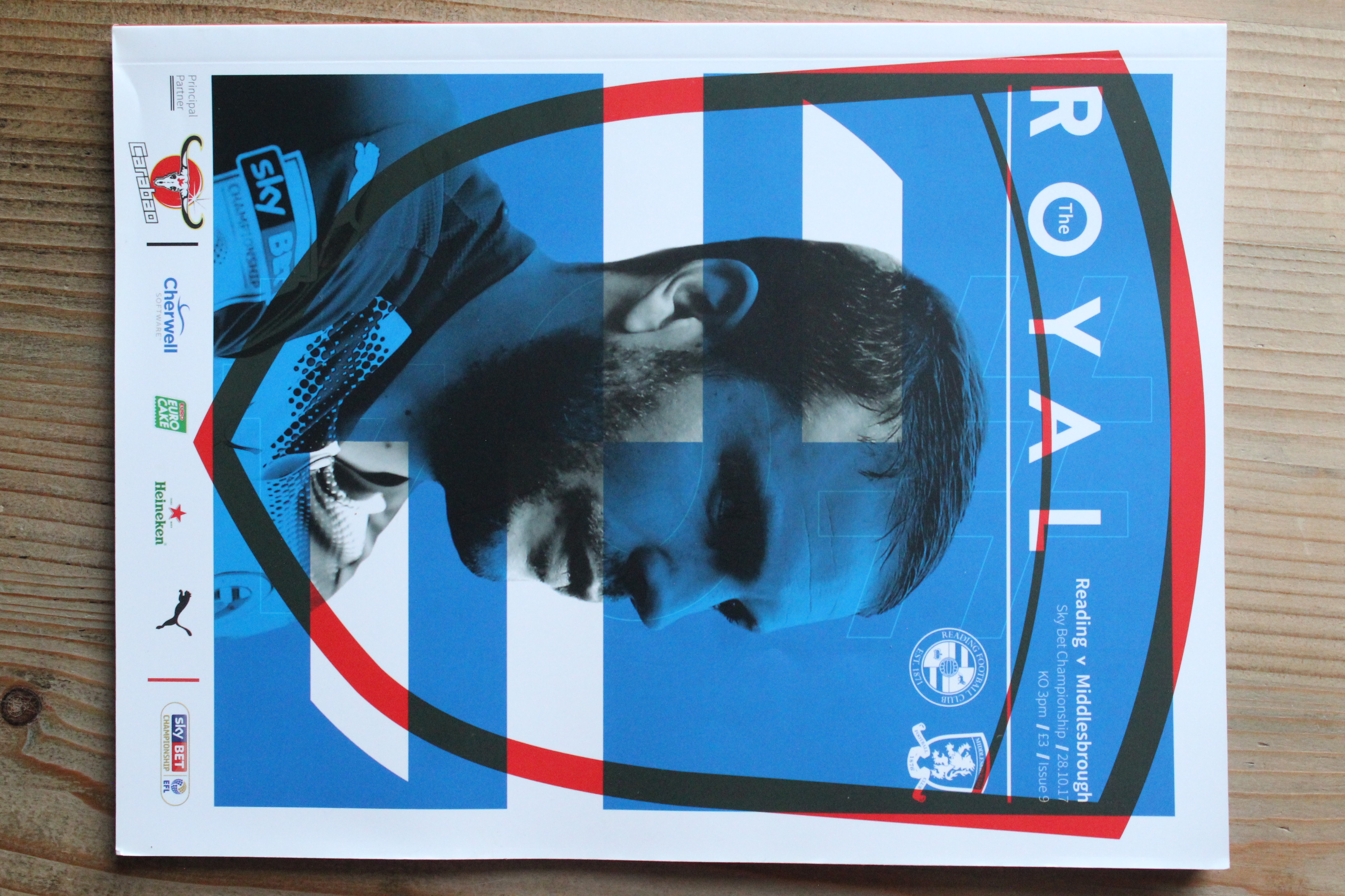 Reading FC v Middlesbrough FC