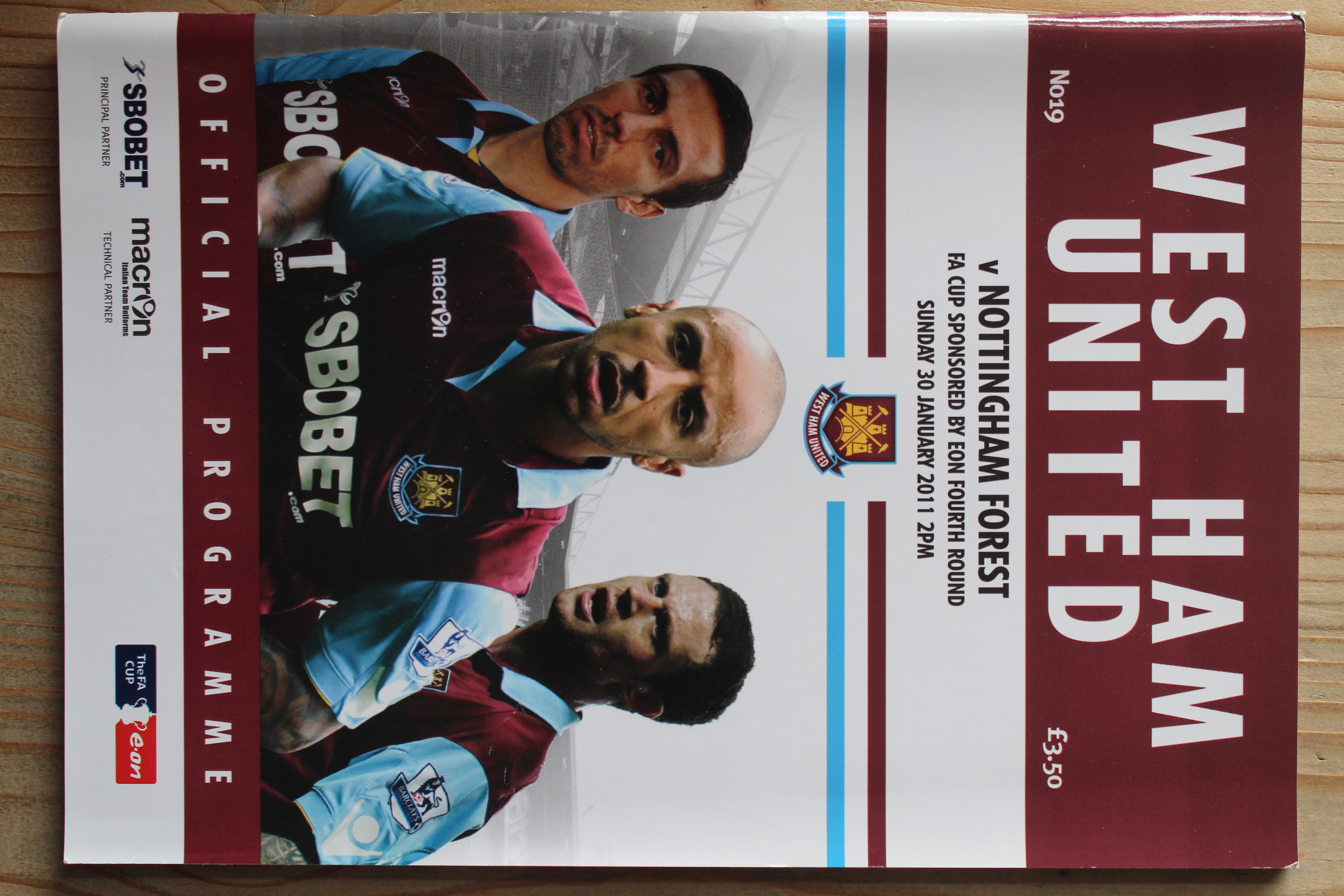 West Ham United FC v Nottingham Forest FC