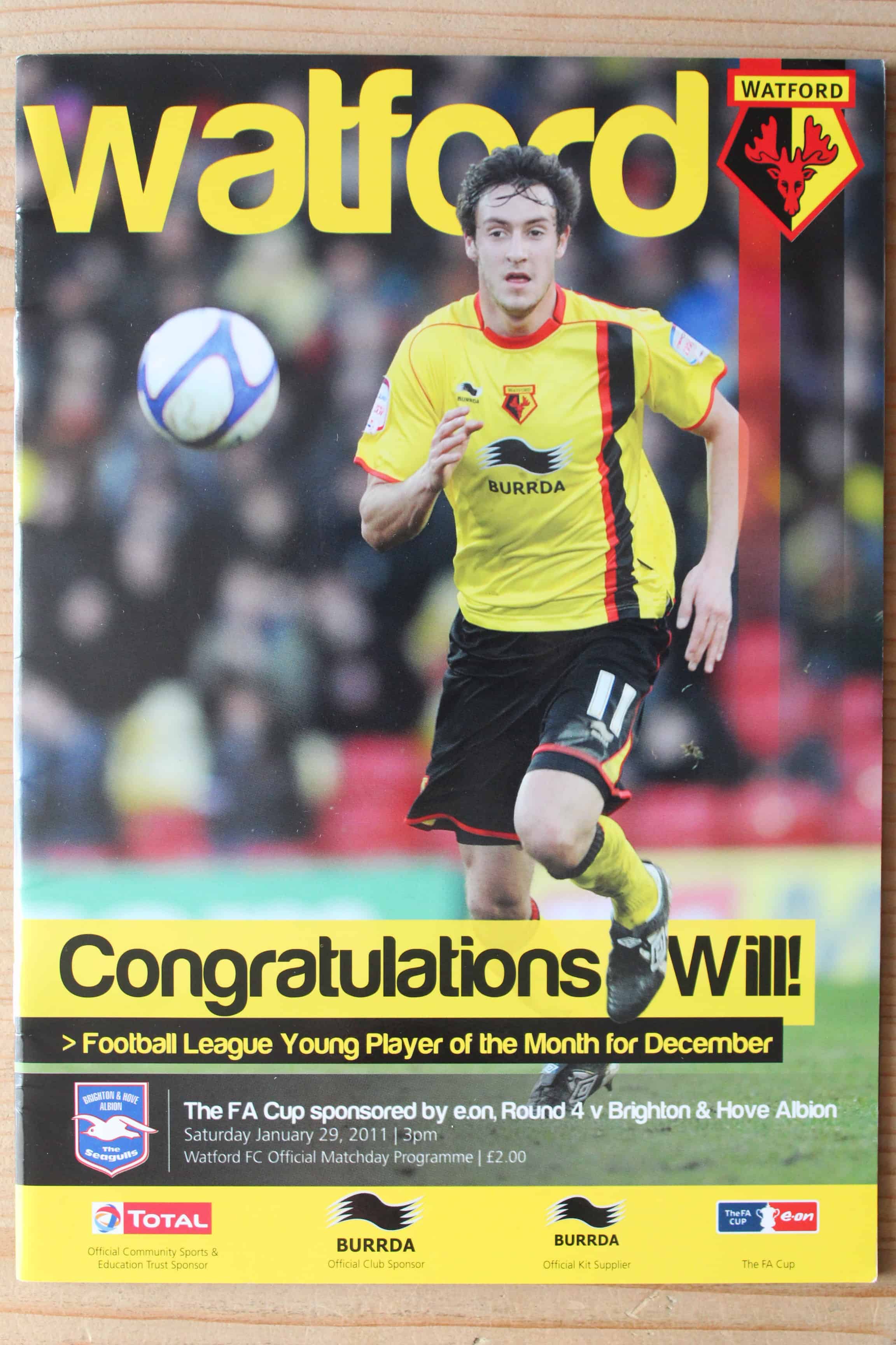 Watford FC v Brighton & Hove Albion FC