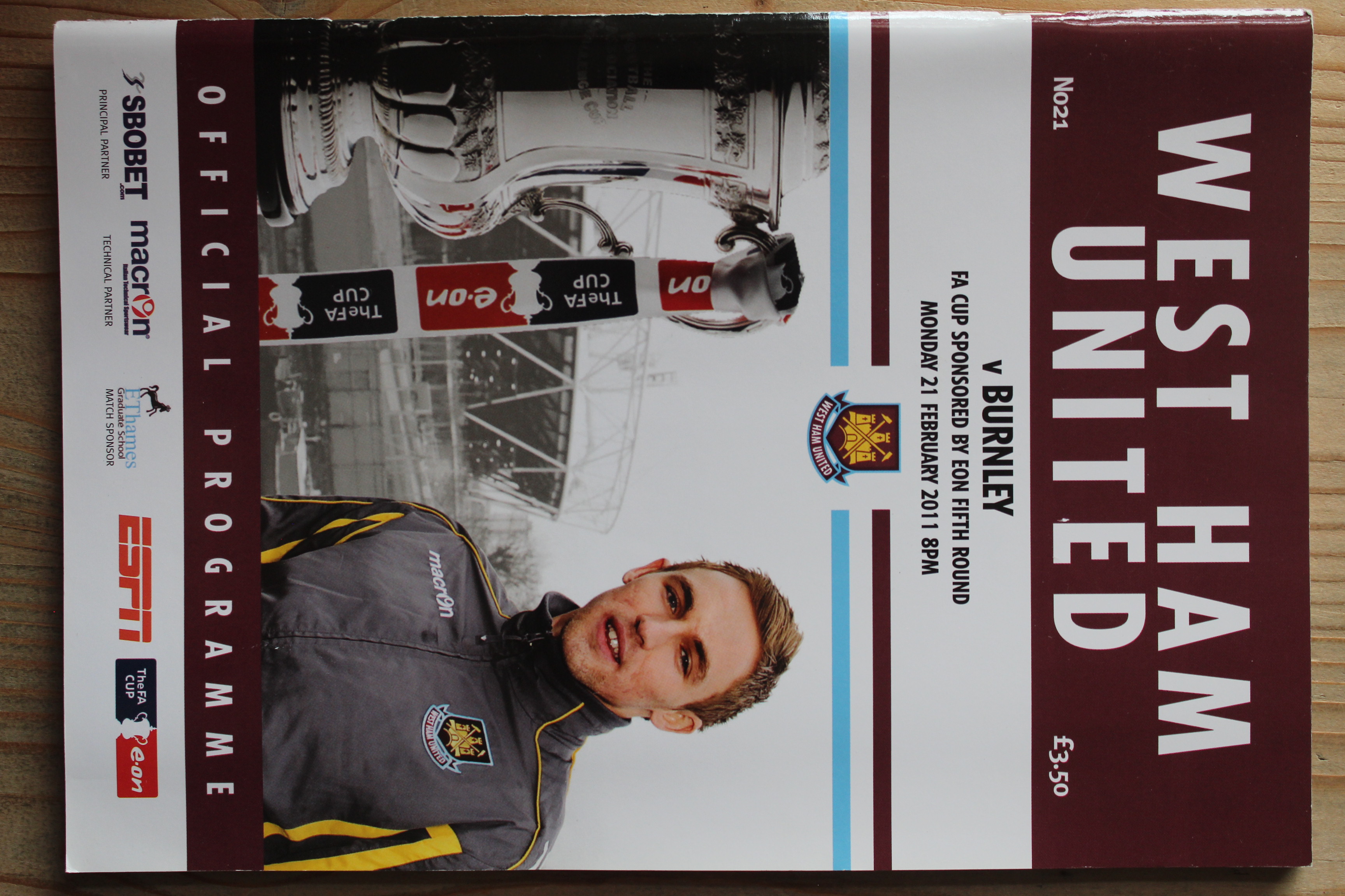 West Ham United FC v Burnley FC