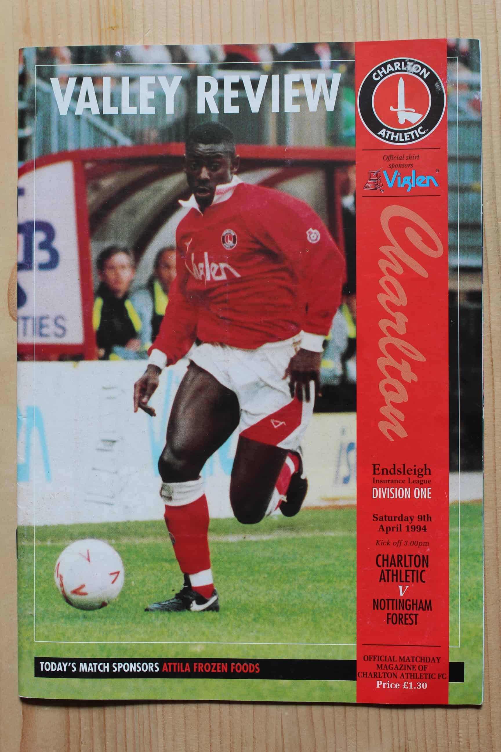 Charlton Athletic FC v Nottingham Forest FC