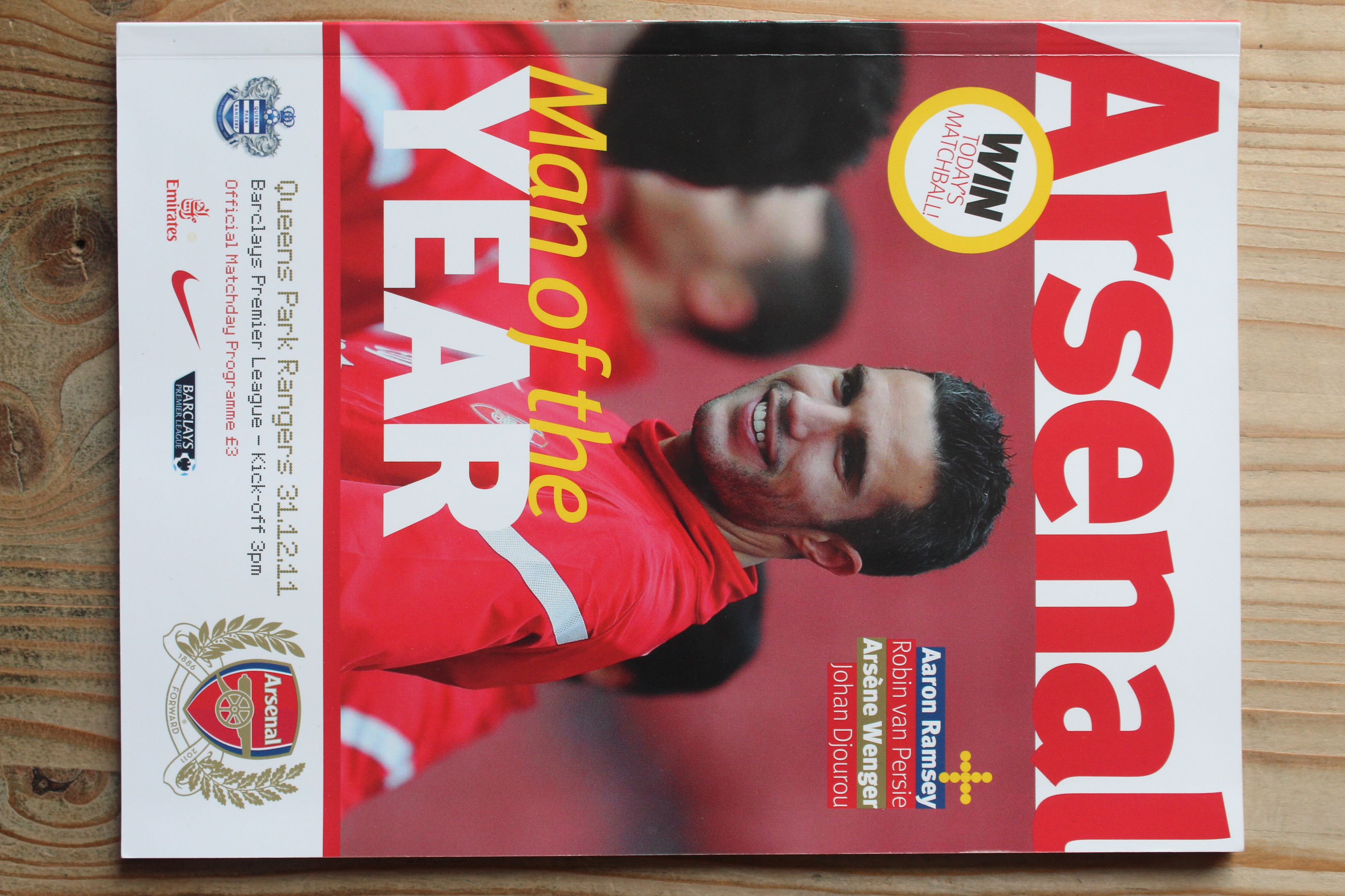Arsenal FC v Queens Park Rangers FC