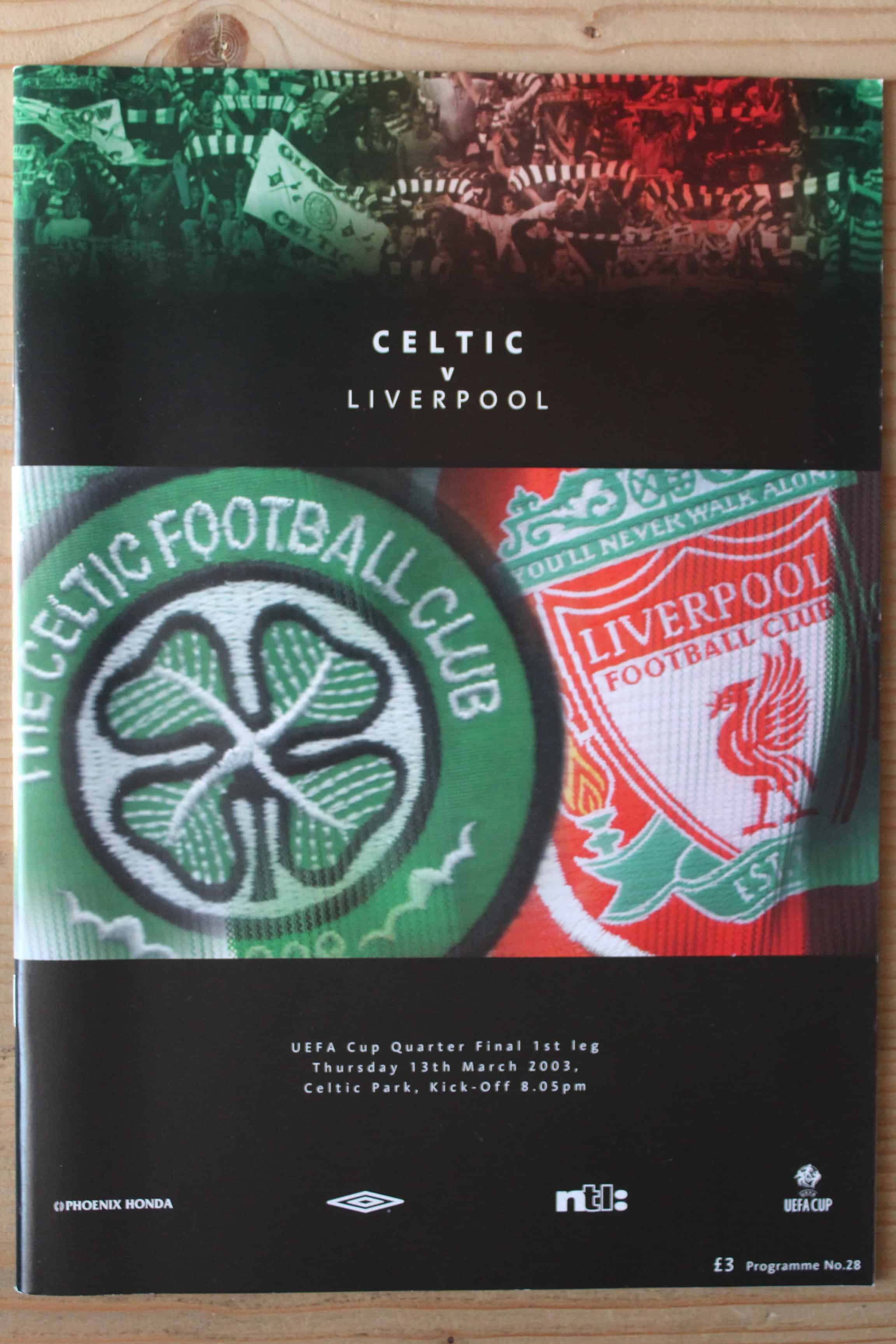 Celtic (Glasgow) FC v Liverpool FC