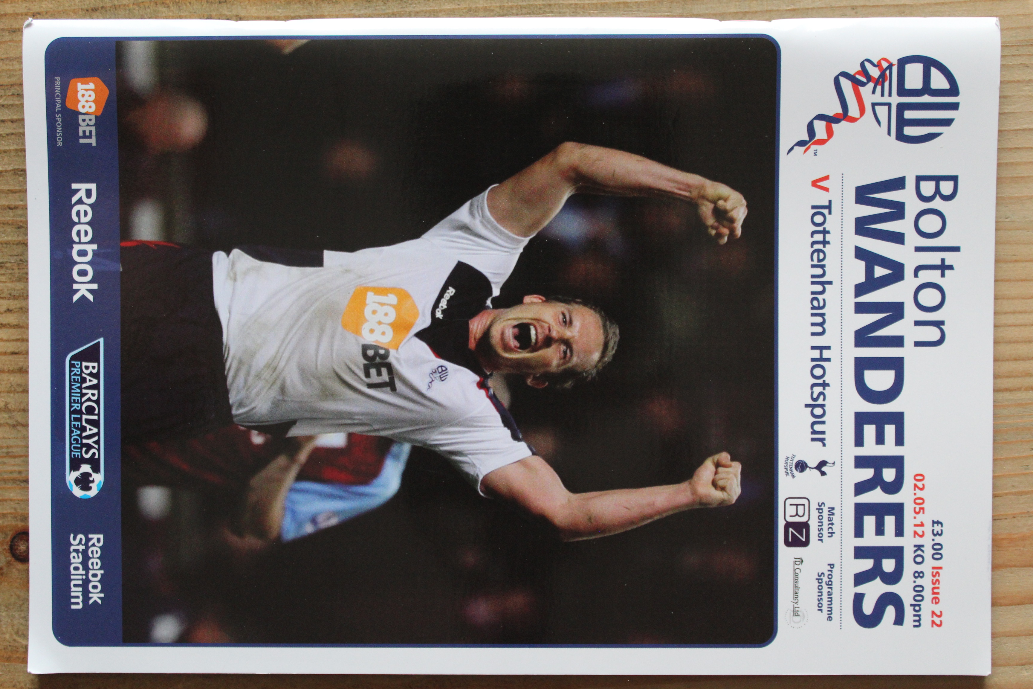 Bolton Wanderers FC v Tottenham Hotspur FC