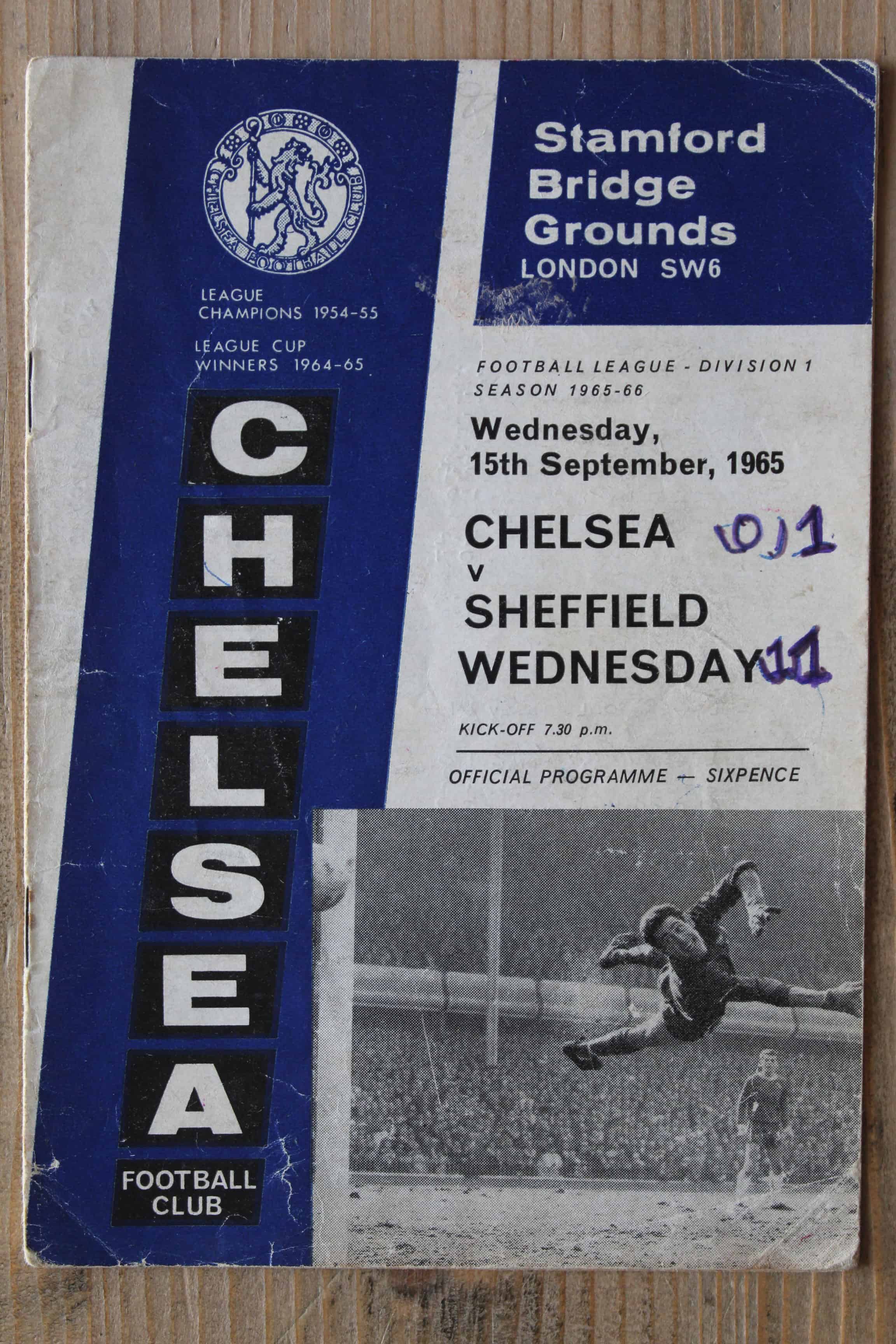 Chelsea FC v Sheffield Wednesday FC 