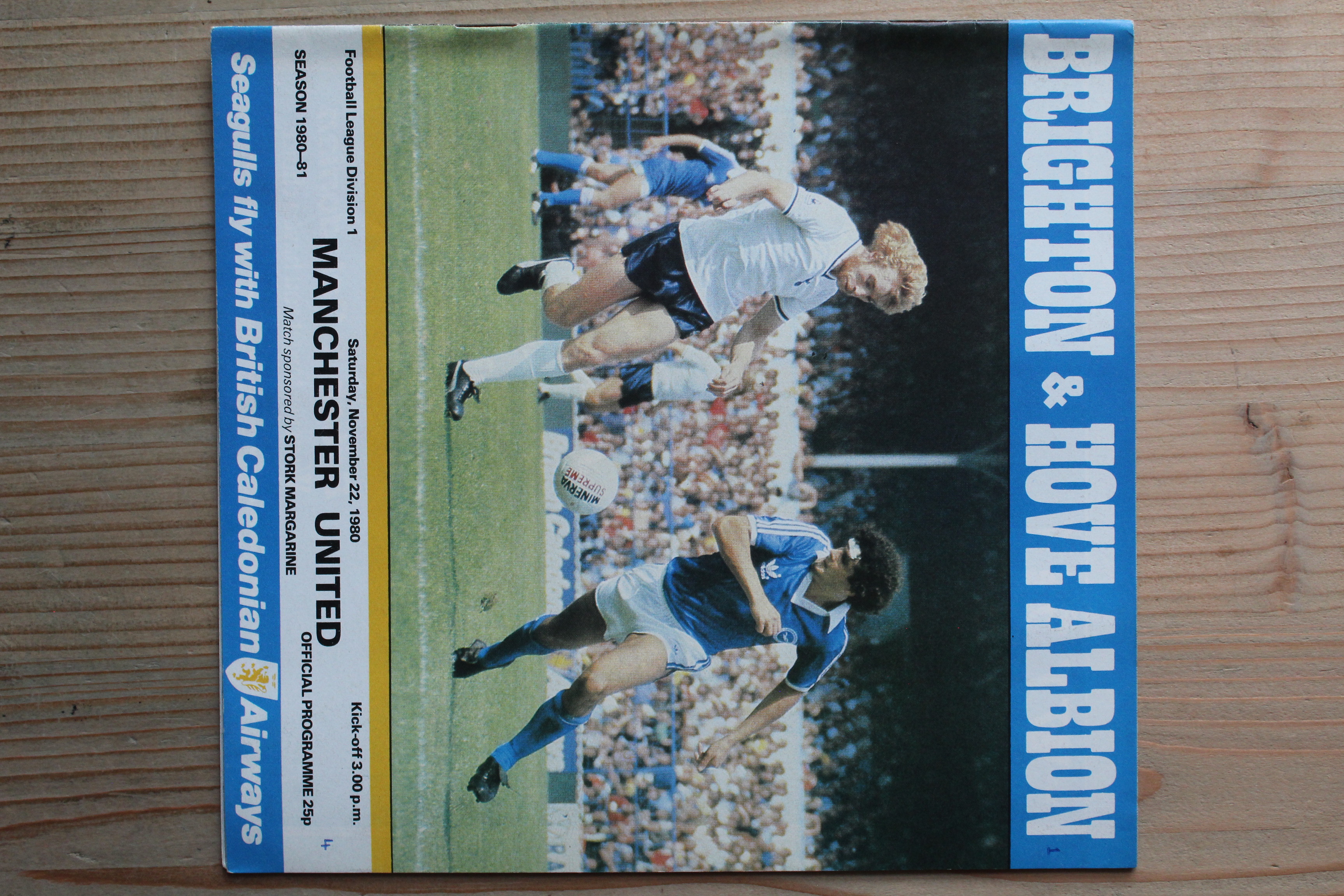 Brighton & Hove Albion FC v Manchester United FC