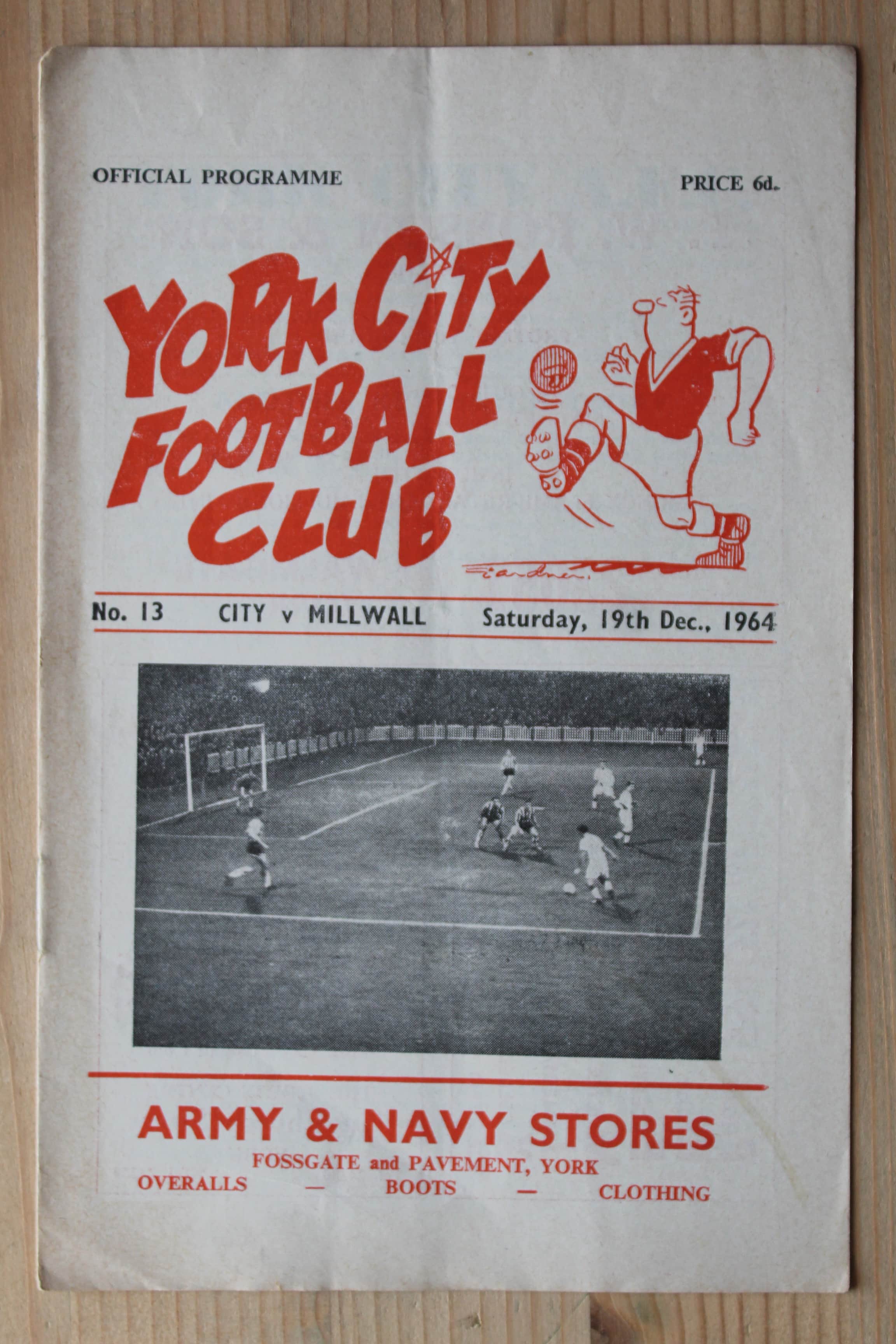 York City FC v Millwall FC