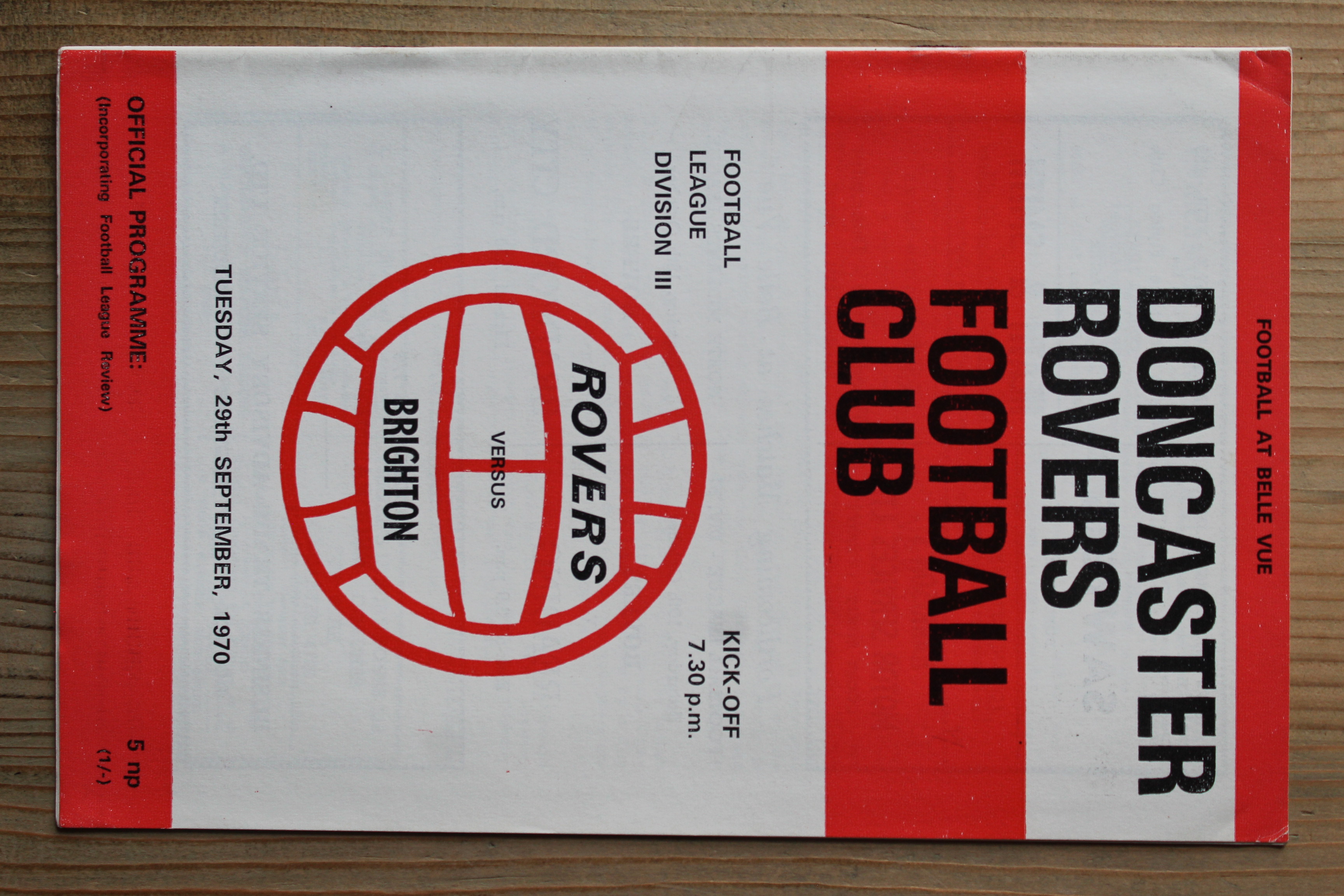 Doncaster Rovers FC v Brighton & Hove Albion FC