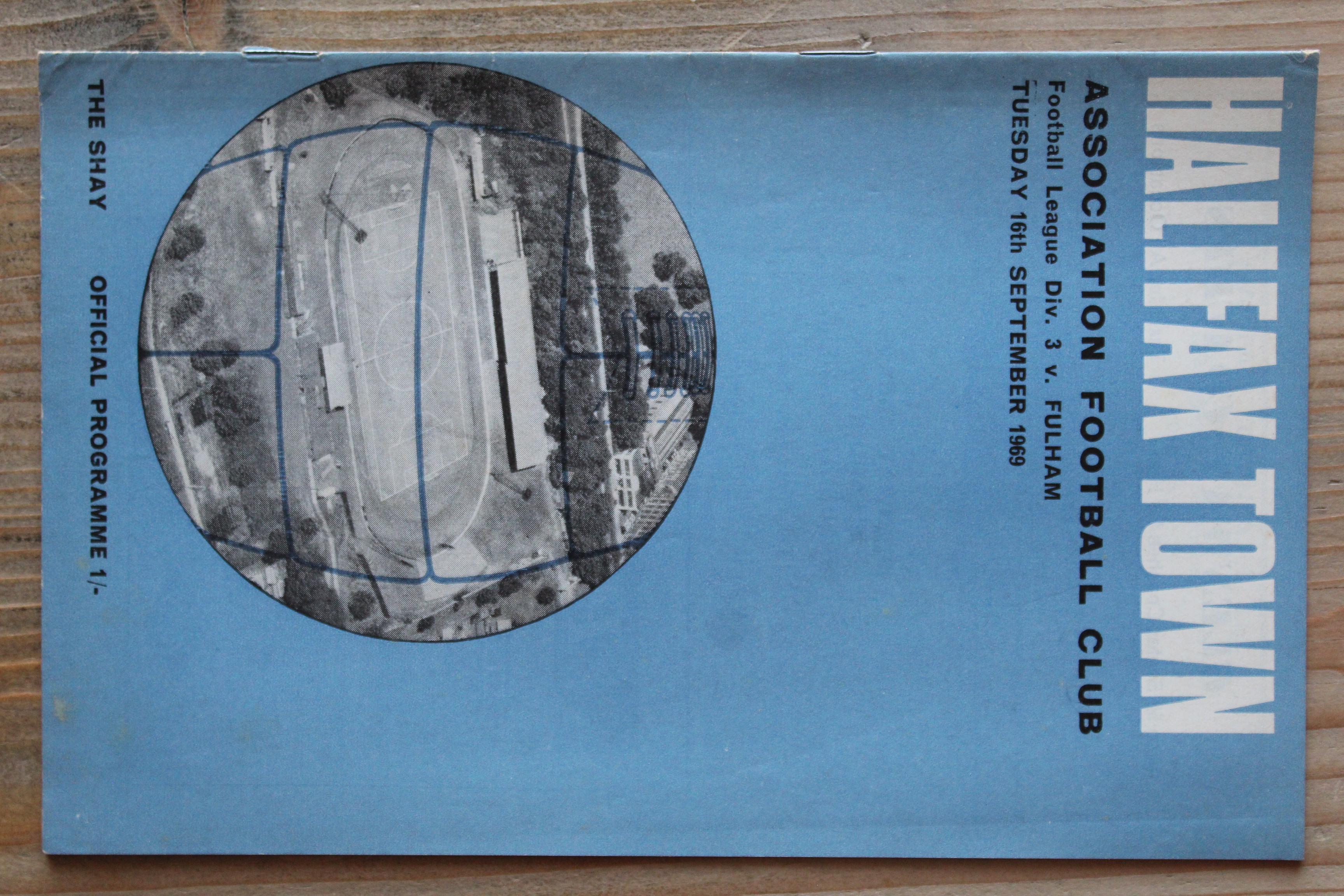 Halifax Town A.F.C v Fulham FC