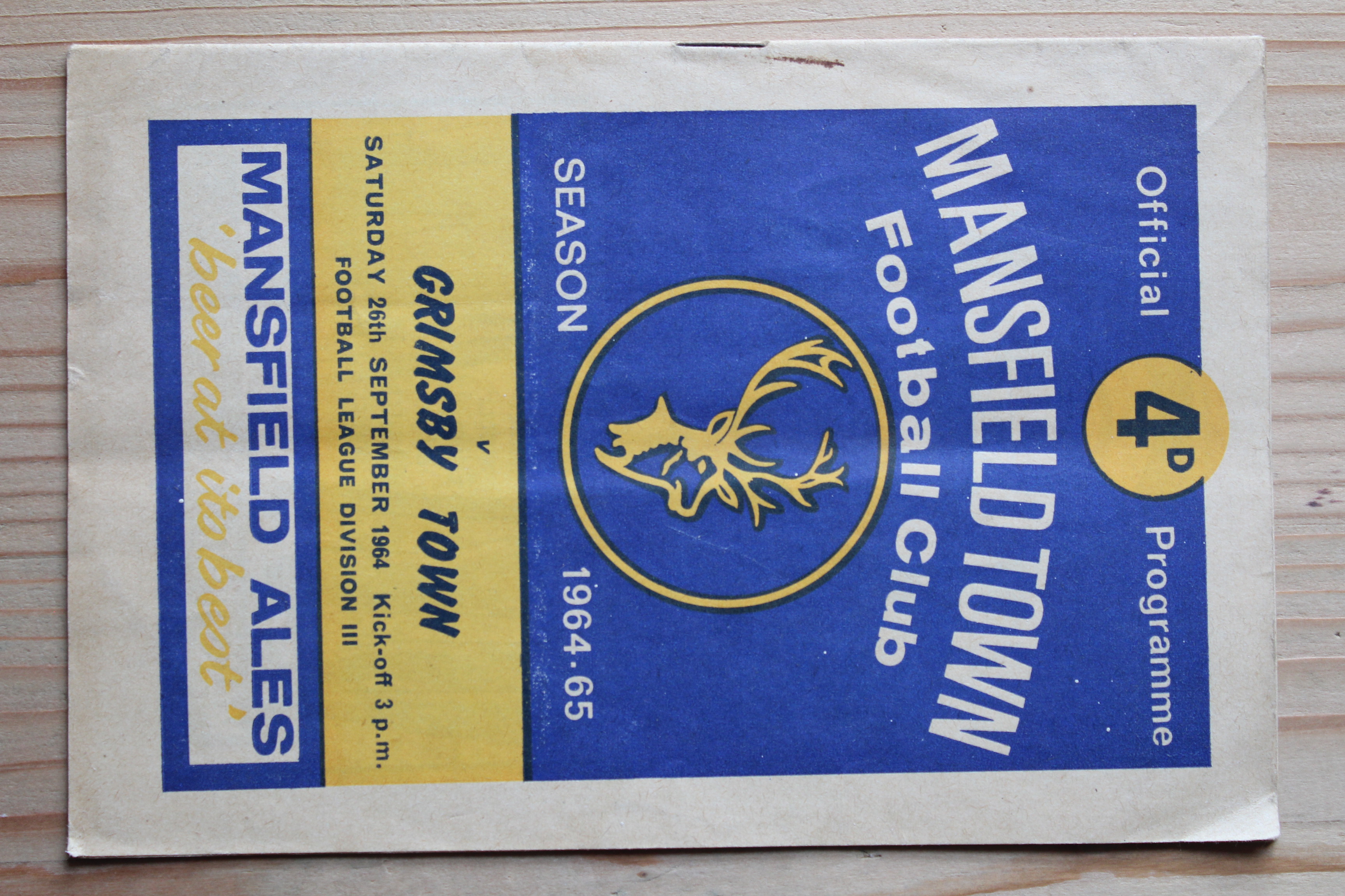 Mansfield Town FC v Grimsby Town FC