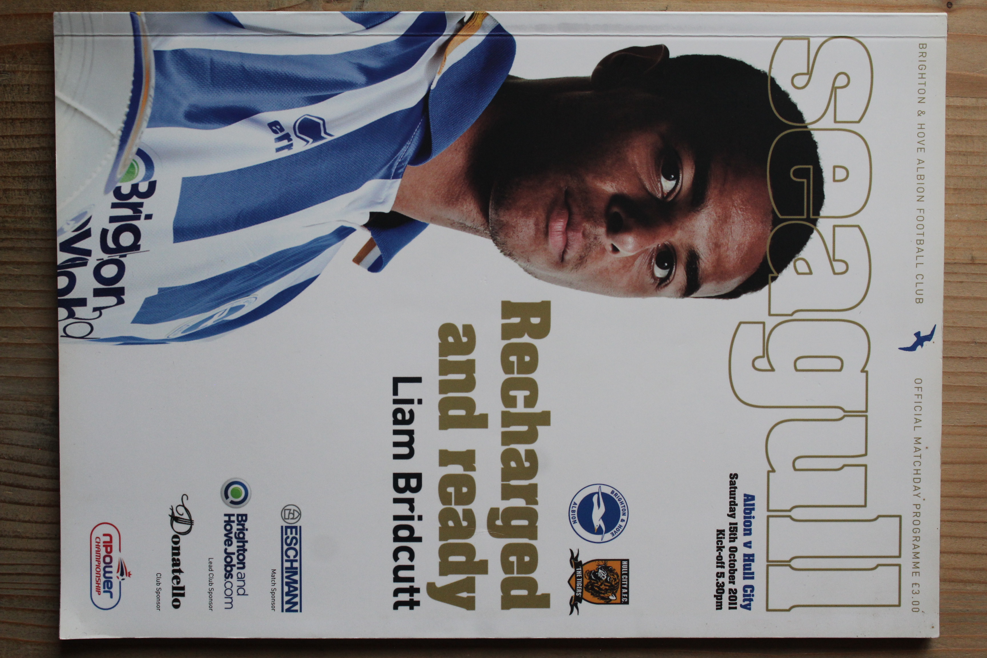 Brighton & Hove Albion FC v Hull City FC