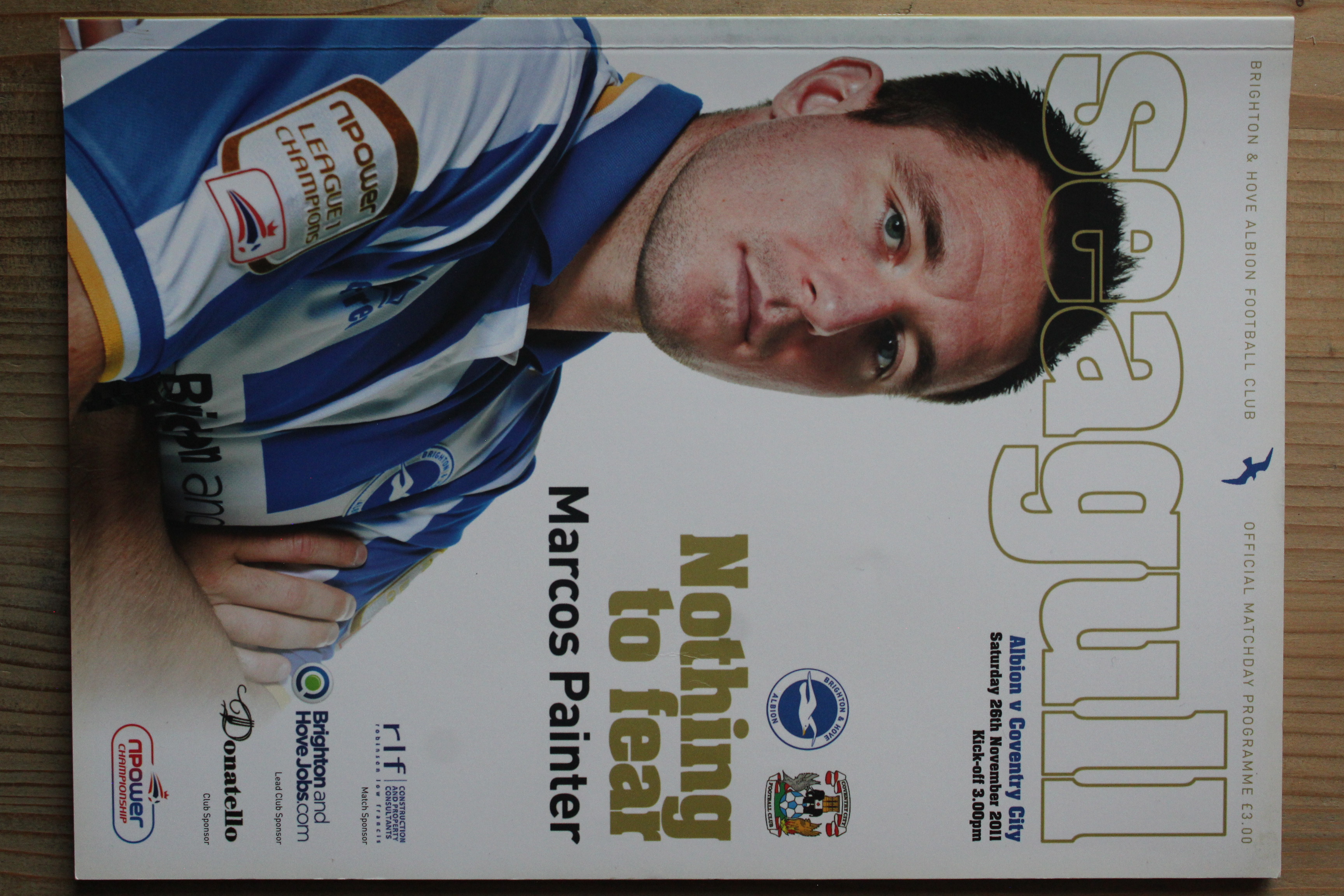 Brighton & Hove Albion FC v Coventry City FC