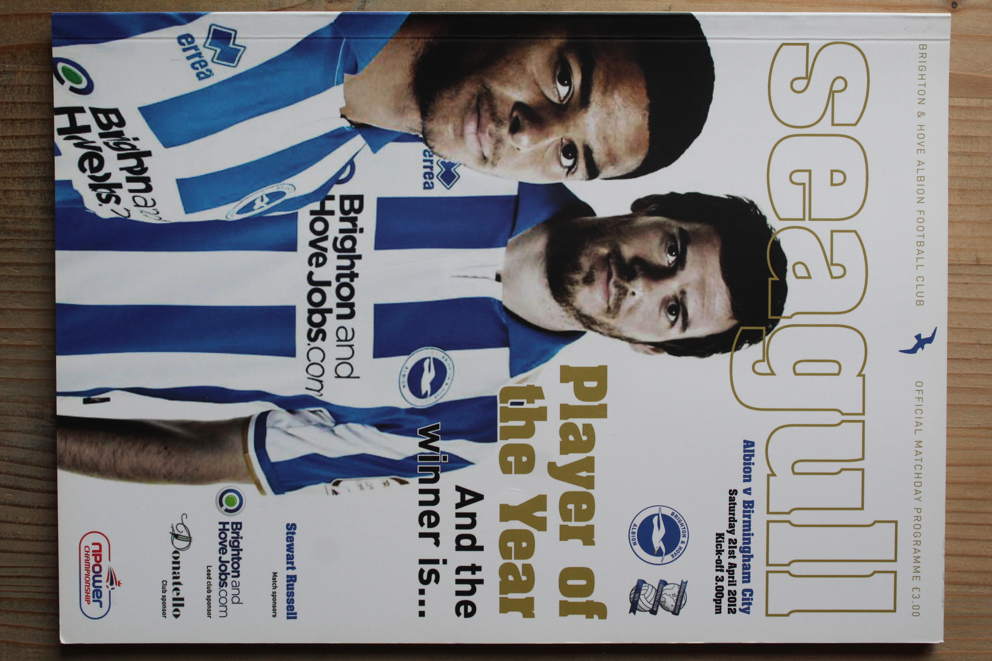 Brighton & Hove Albion FC v Birmingham City FC