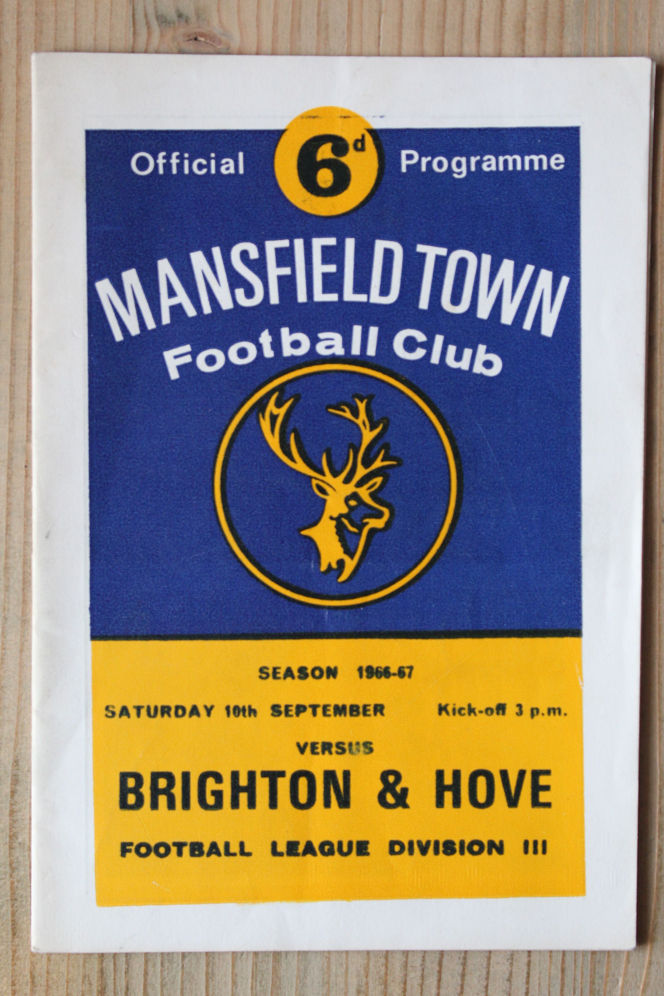 Mansfield Town FC v Brighton & Hove Albion FC