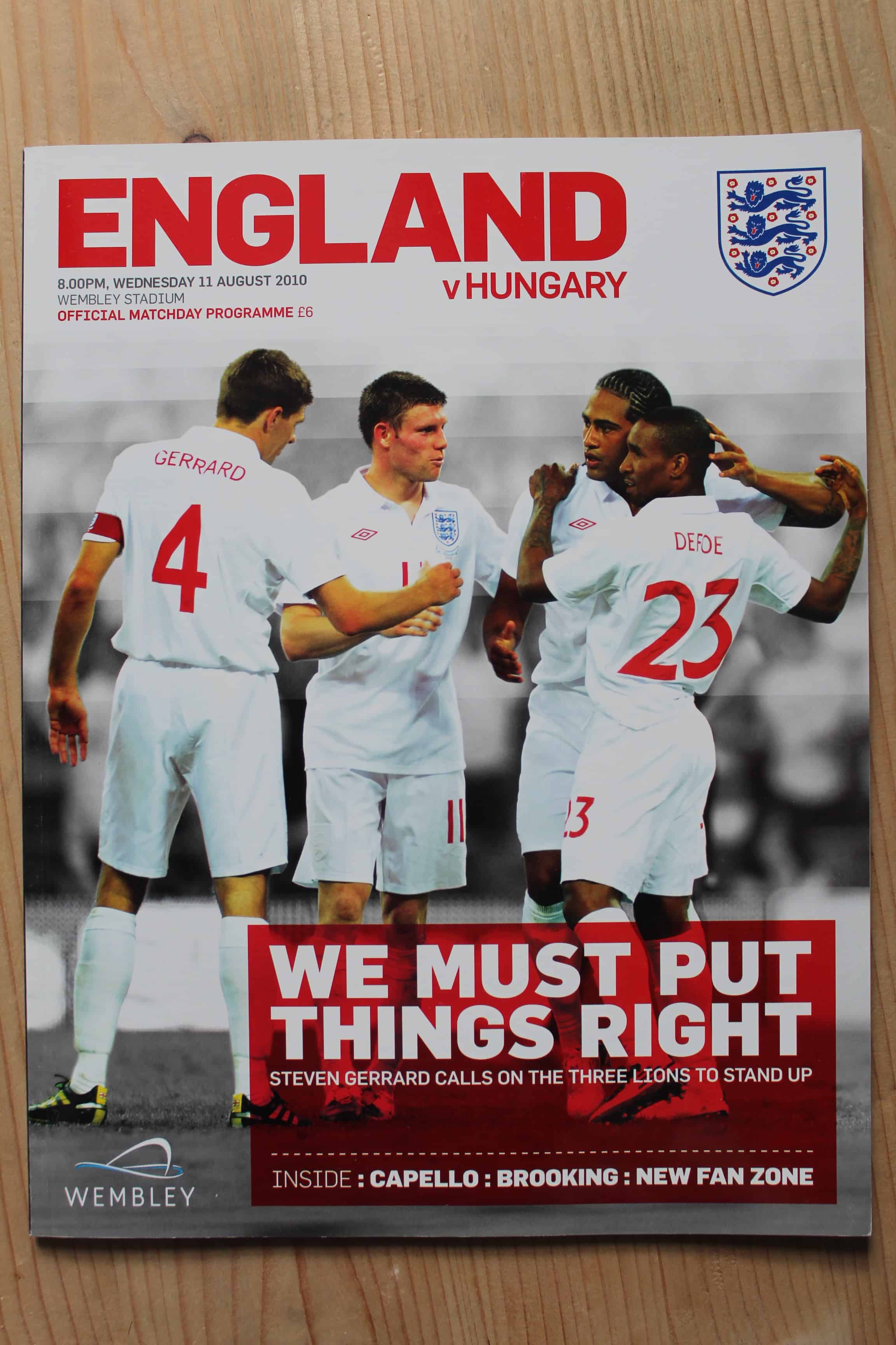 England v Hungary