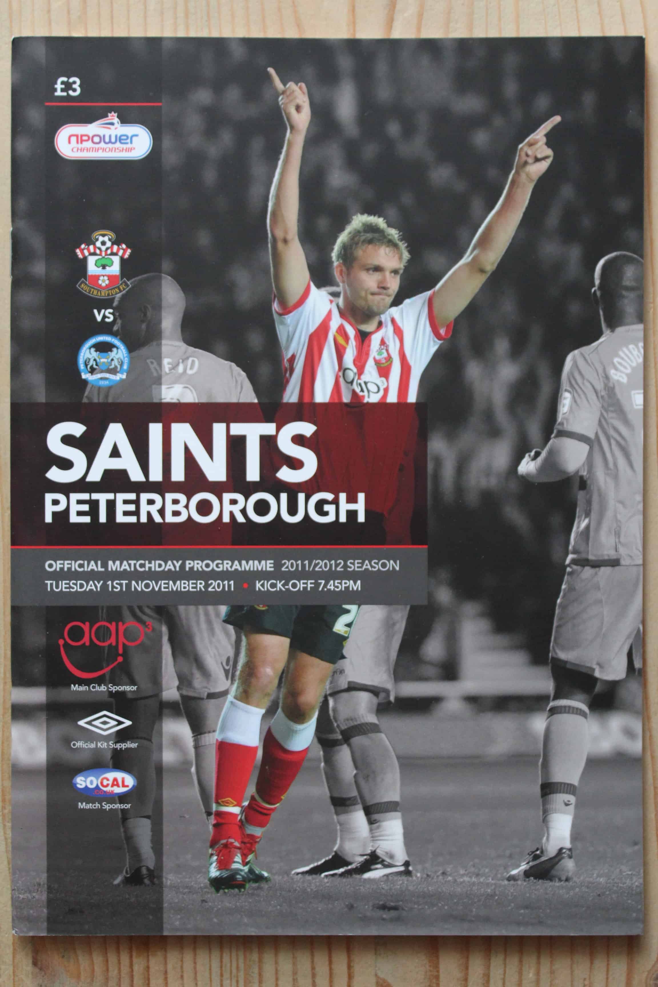 Southampton FC v Peterborough United FC