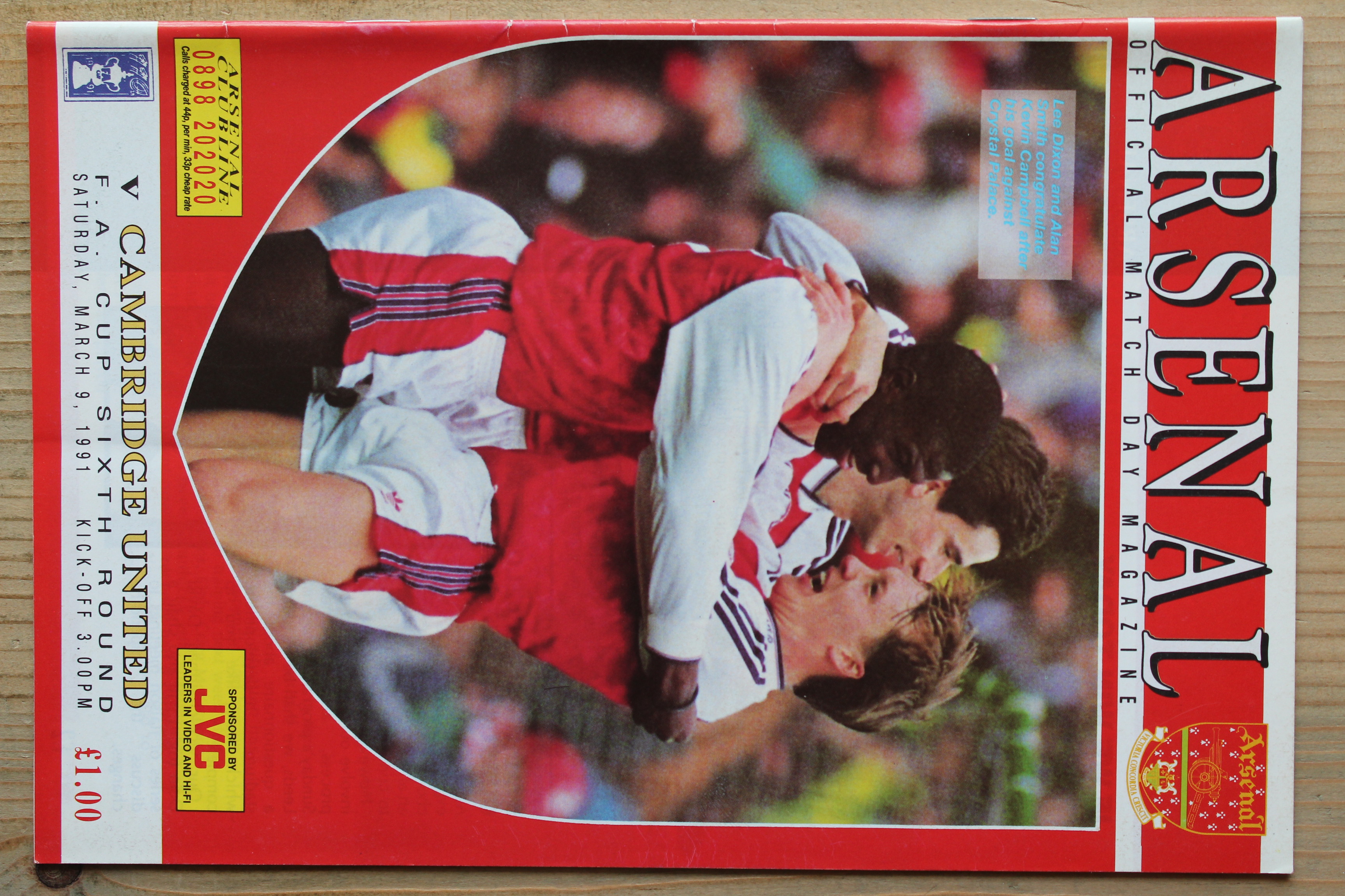 Arsenal FC v Cambridge United FC