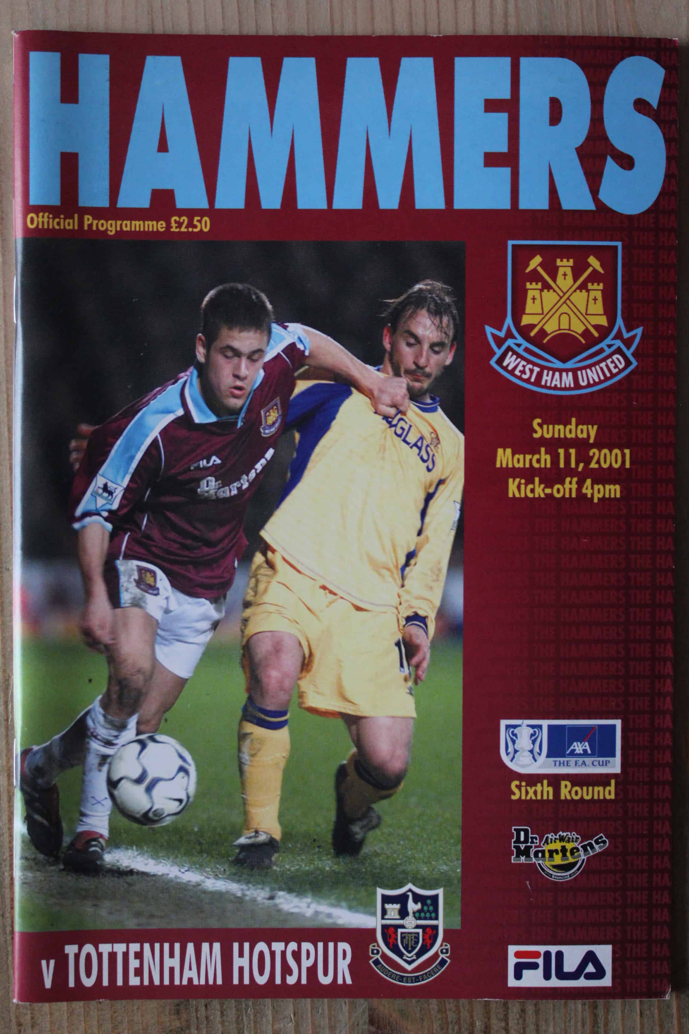 West Ham United FC v Tottenham Hotspur FC