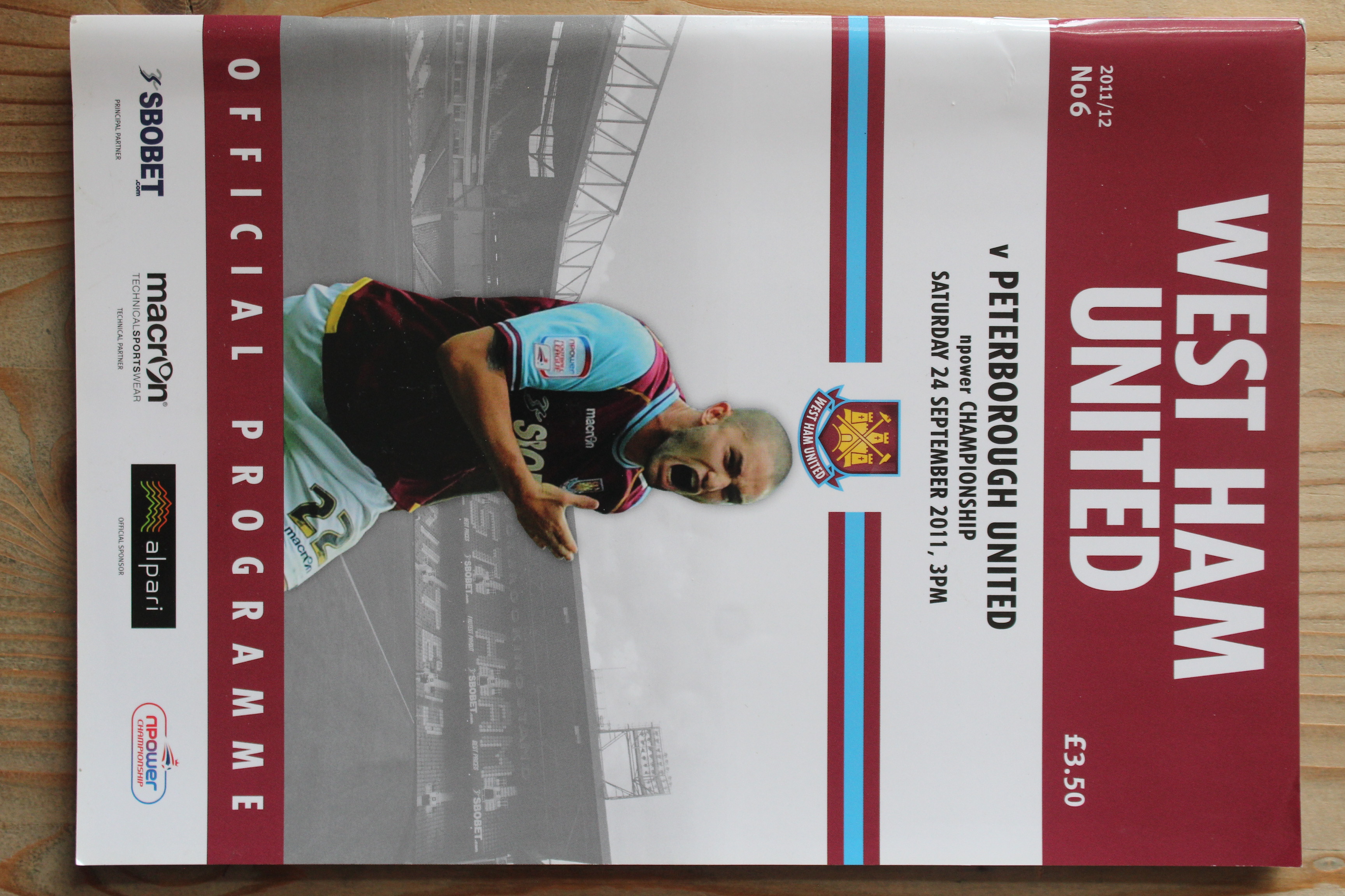 West Ham United FC v Peterborough United FC