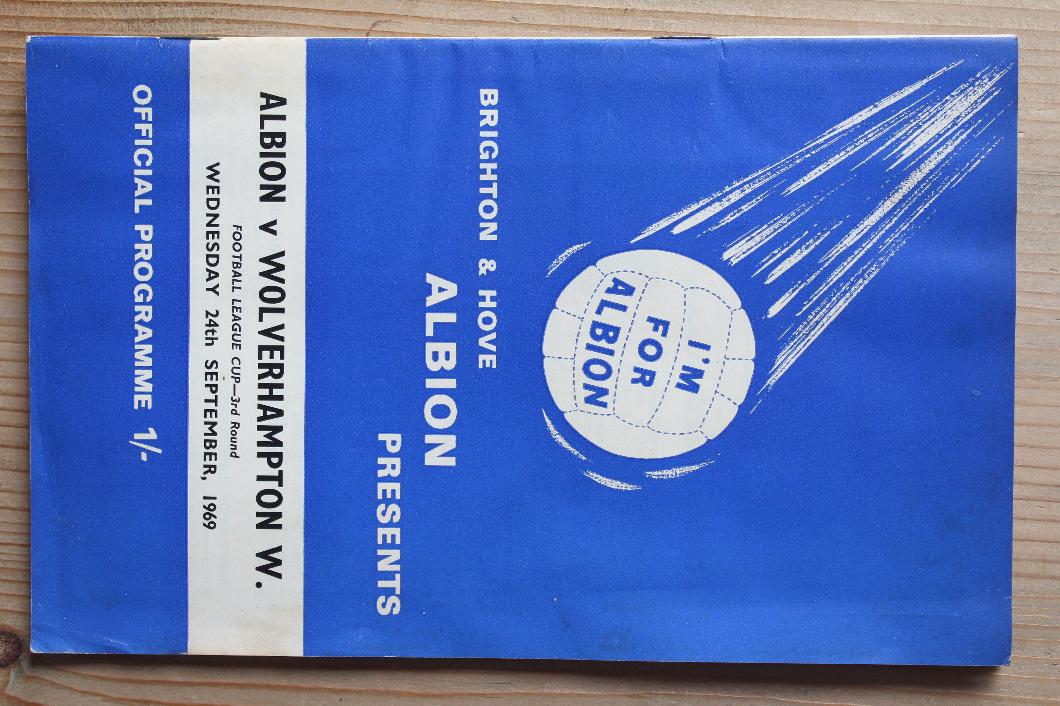Brighton & Hove Albion FC v Wolverhampton Wanderers FC