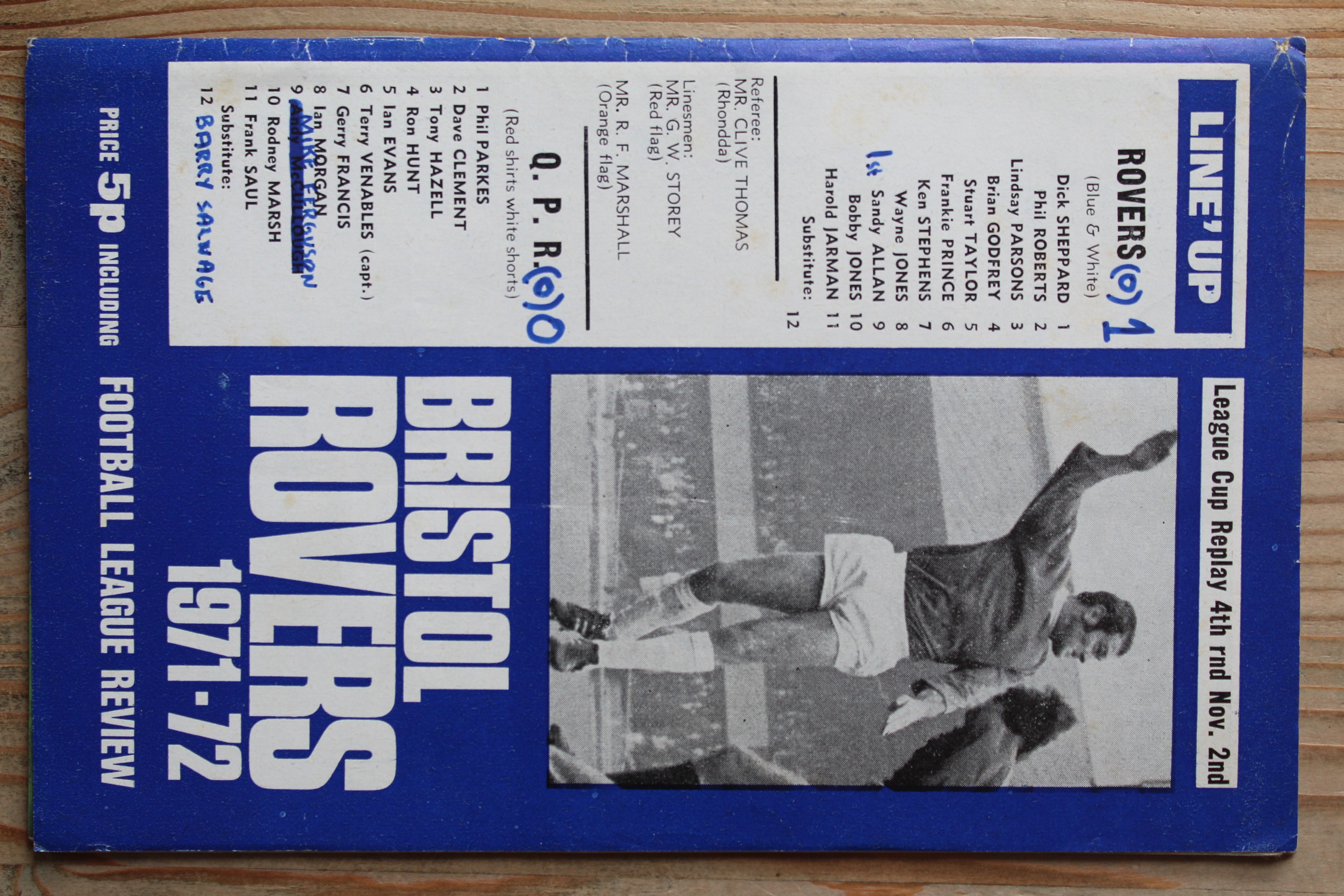 Bristol Rovers FC v Queens Park Rangers FC