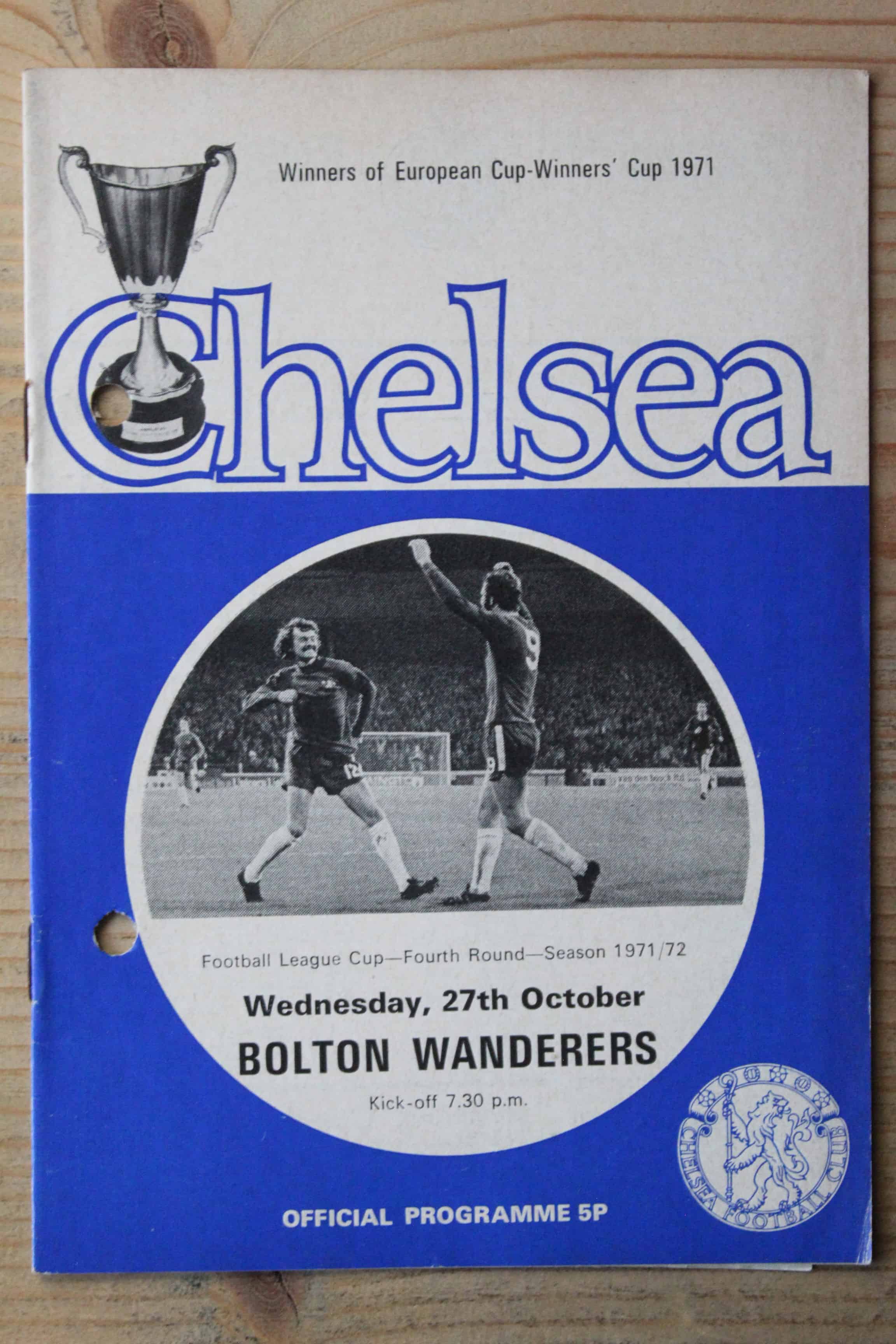 Chelsea FC v Bolton Wanderers FC