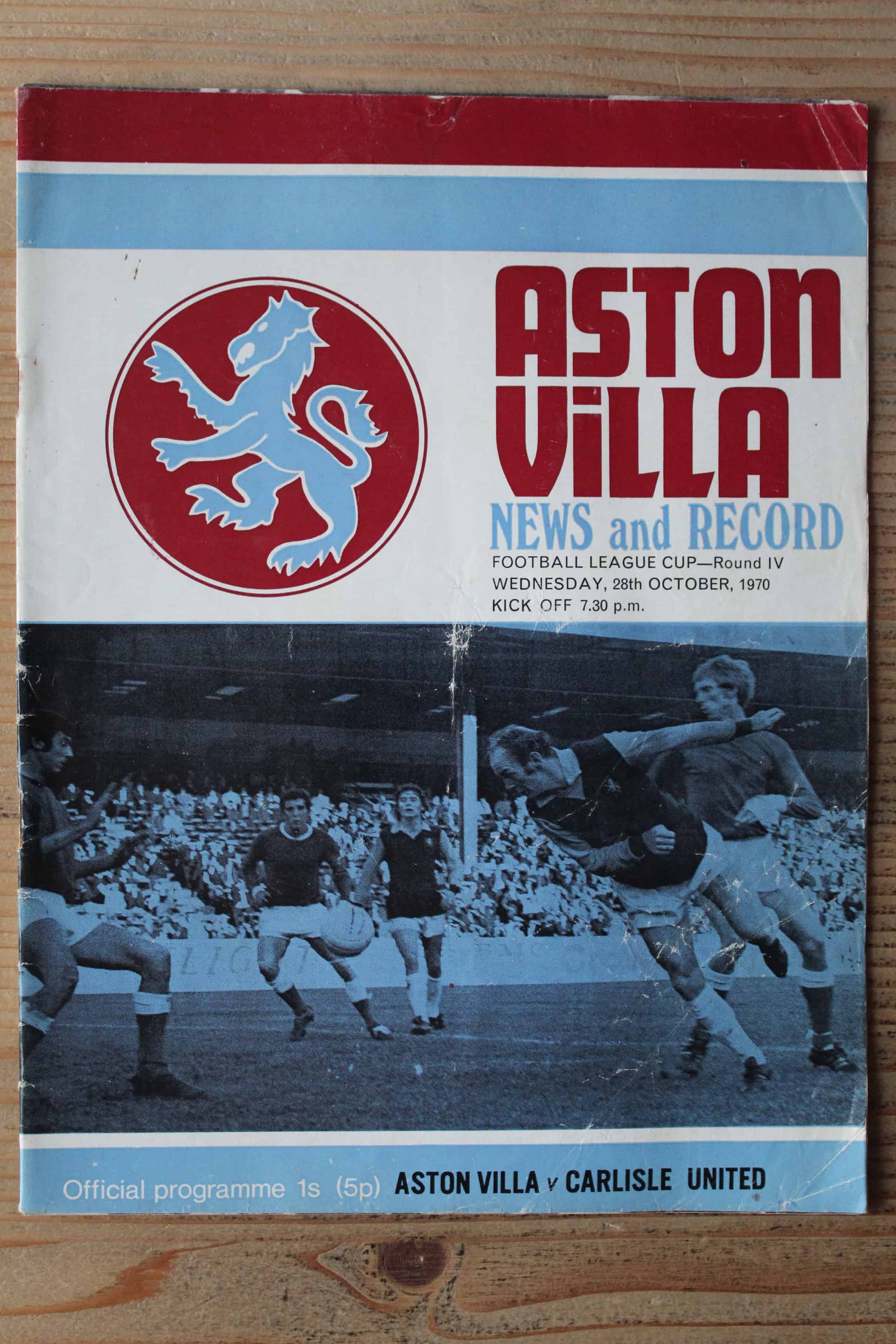 Aston Villa FC v Carlisle United FC