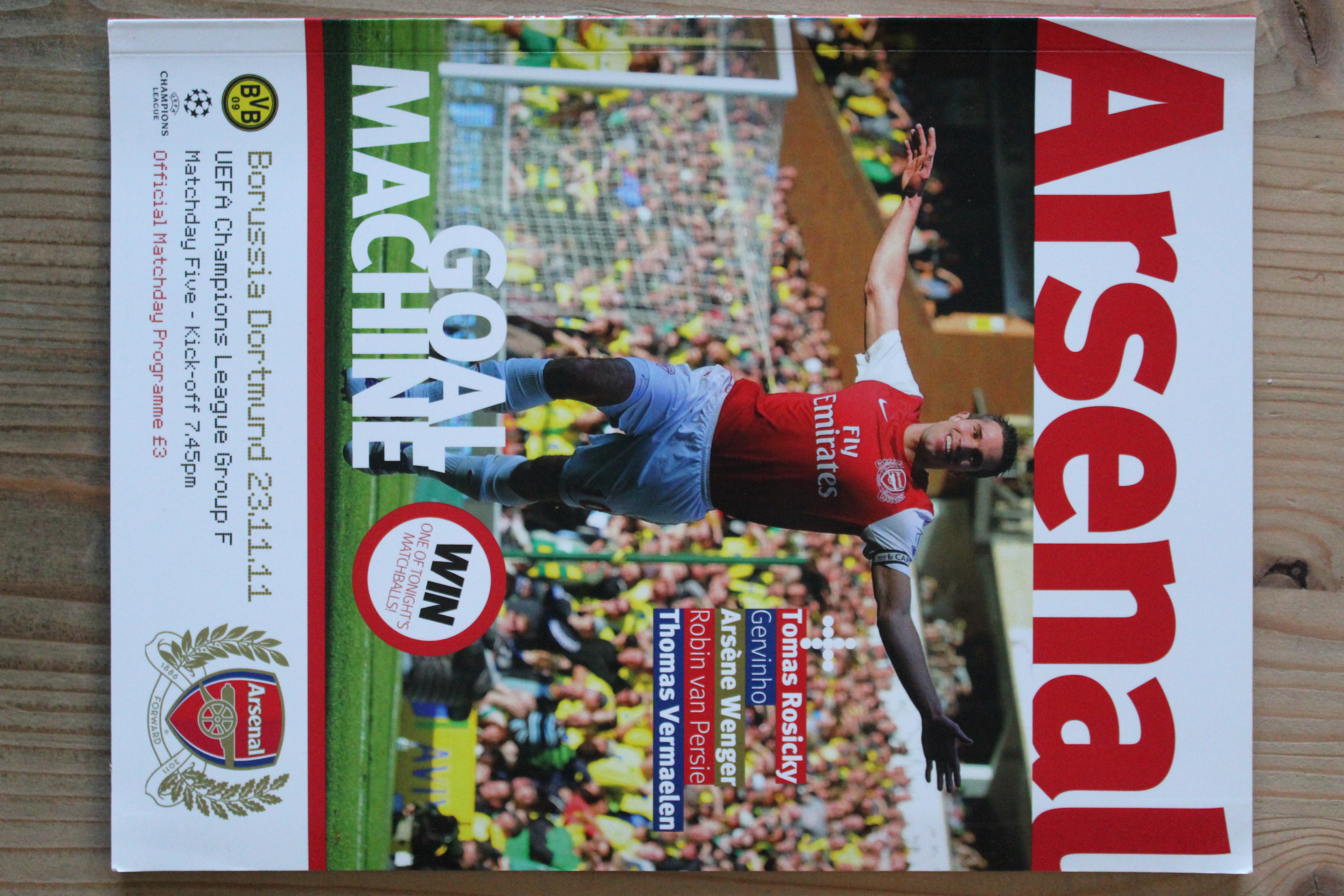 Arsenal FC v Borussia Dortmund