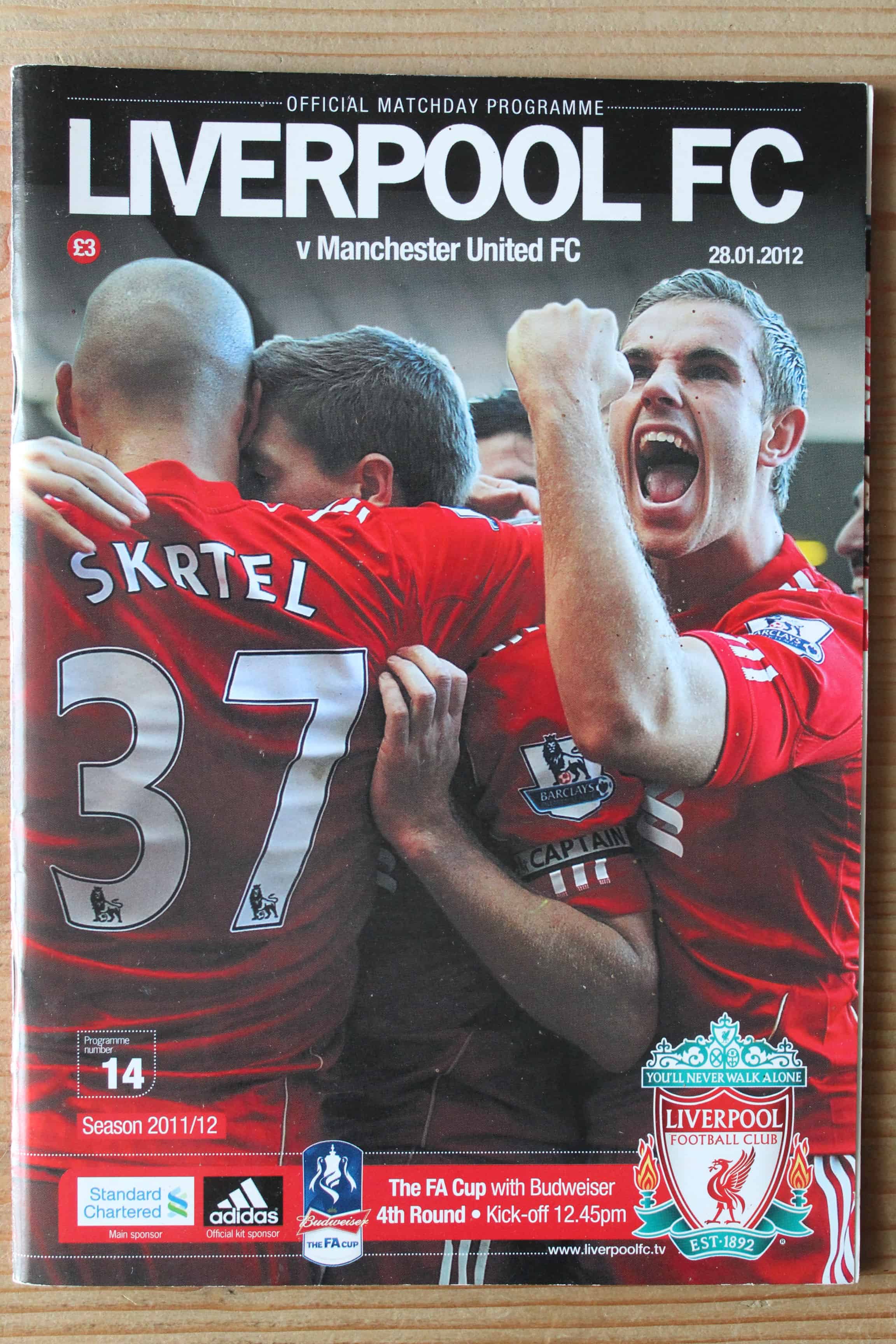 Liverpool FC v Manchester United FC